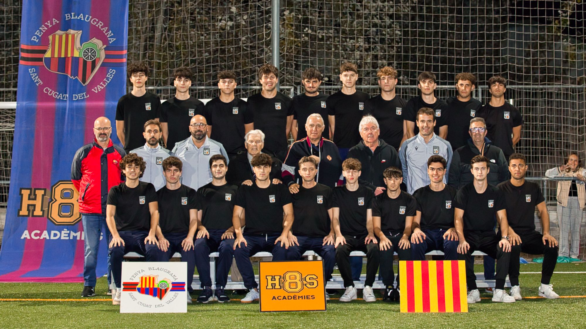 Presentació d'equips de la Penya Blaugrana Sant Cugat de la temporada 2025/2026. FOTO: L.F. Salas