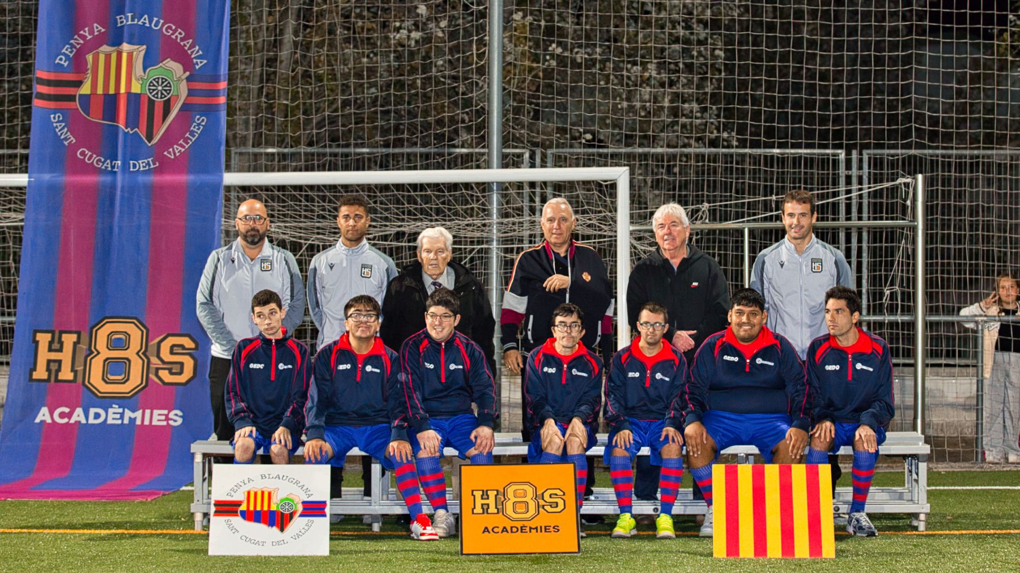 Presentació d'equips de la Penya Blaugrana Sant Cugat de la temporada 2025/2026. FOTO: L.F. Salas