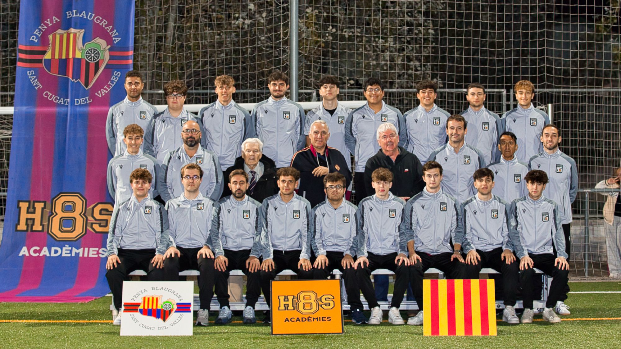 Presentació d'equips de la Penya Blaugrana Sant Cugat de la temporada 2025/2026. FOTO: L.F. Salas