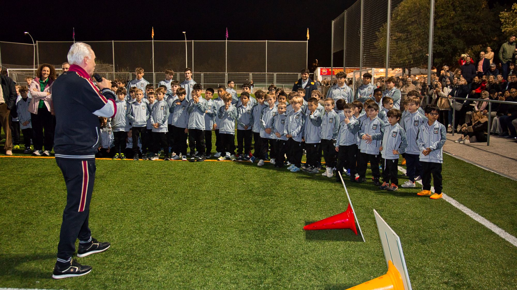 Presentació d'equips de la Penya Blaugrana Sant Cugat de la temporada 2025/2026. FOTO: L.F. Salas