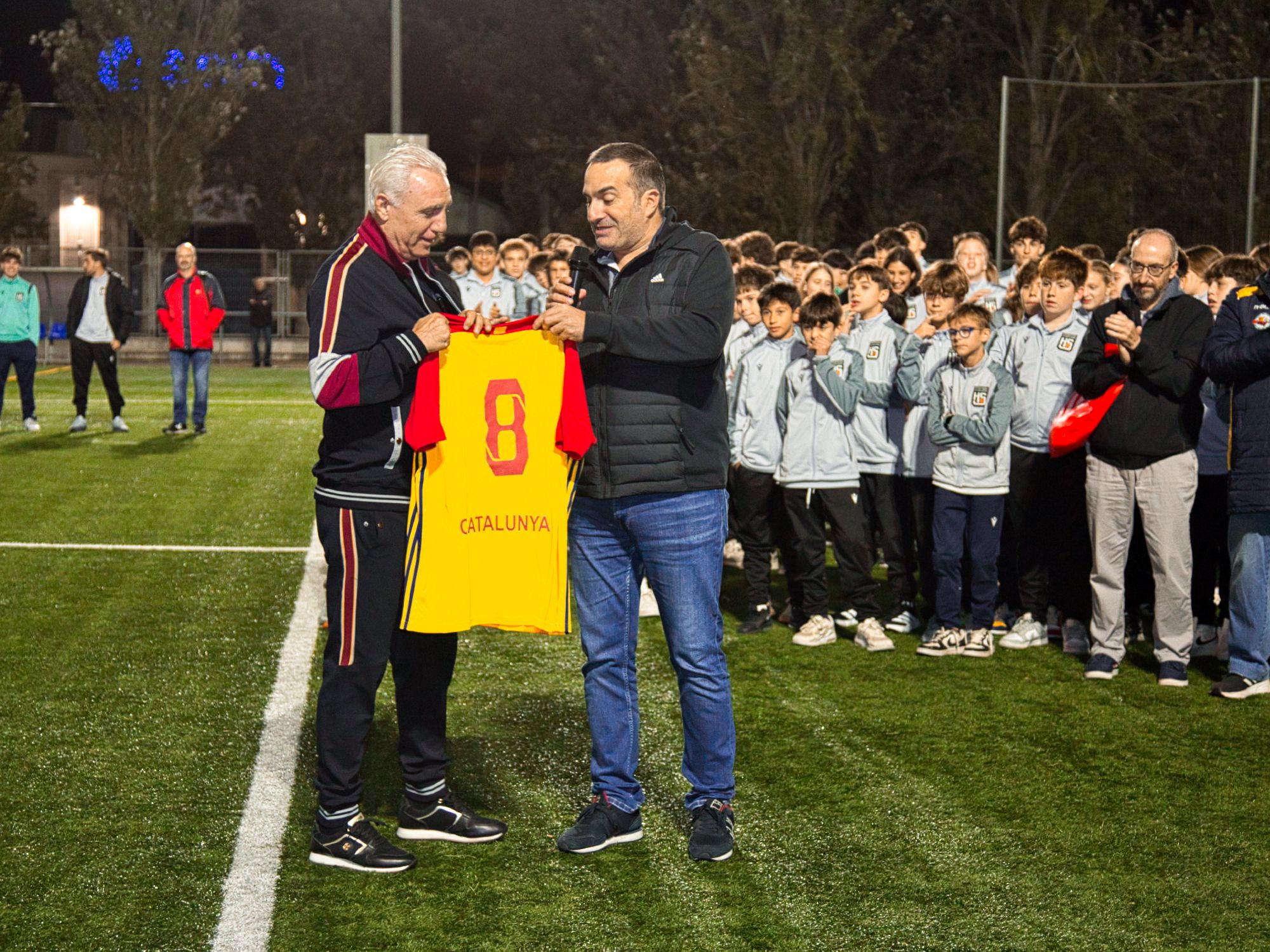 Presentació d'equips de la Penya Blaugrana Sant Cugat de la temporada 2025/2026. FOTO: L.F. Salas