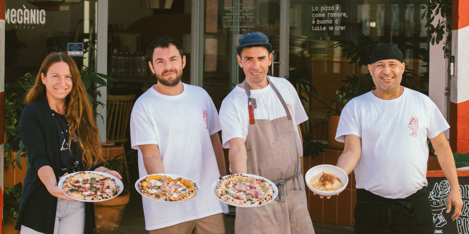 Mecànic Pizza ha estat inclòs a la Guia Slow Food Barcelona. FOTO: Cedida