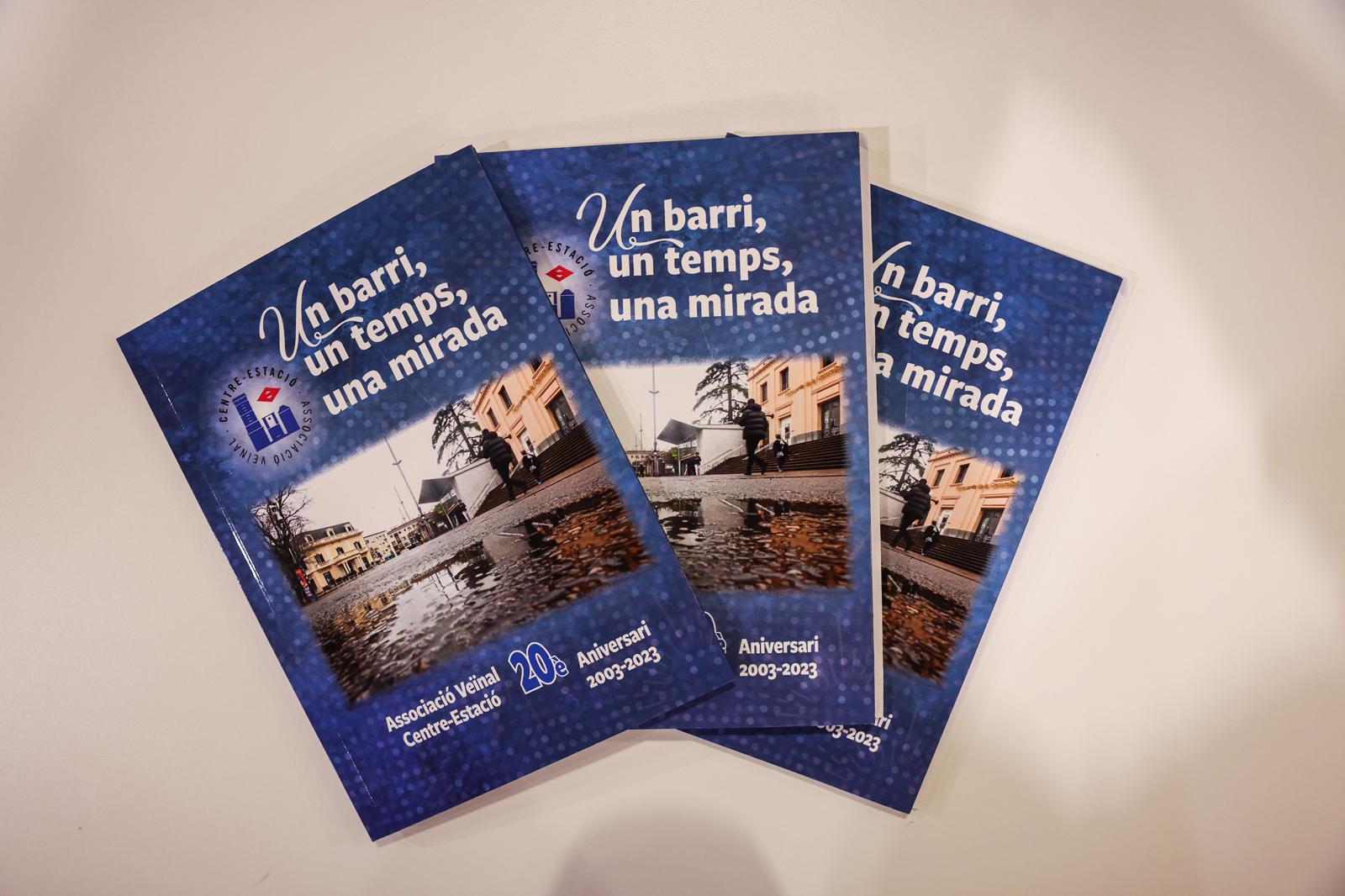 Presentació del llibre 'Un barri, un temps, una mirada'. FOTO: Ajuntament