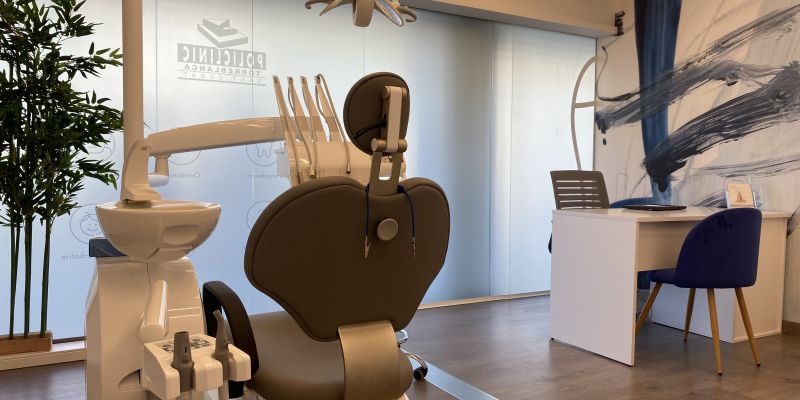 Un dels box de la nova clínica de Policlínic Torreblanca FOTO: Cedida