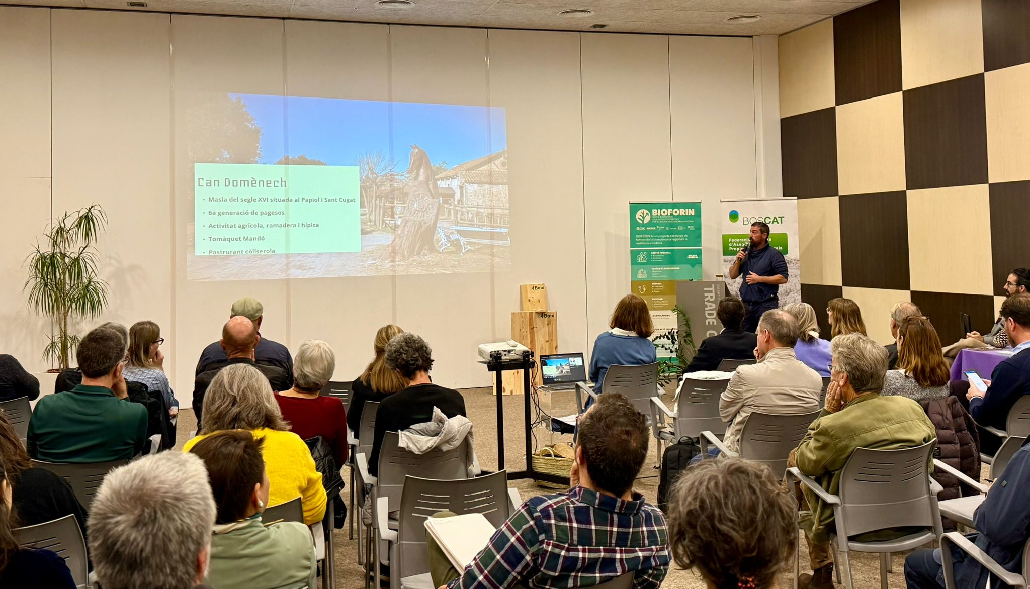 Jornada sobre boscos al SC Trade Center FOTO: TOT Sant Cugat