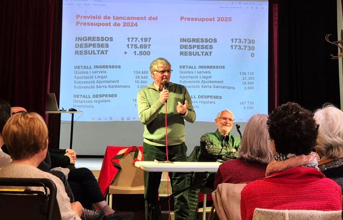 Assemblea anual de socis. FOTO: Llar d'Avis de Sant Cugat