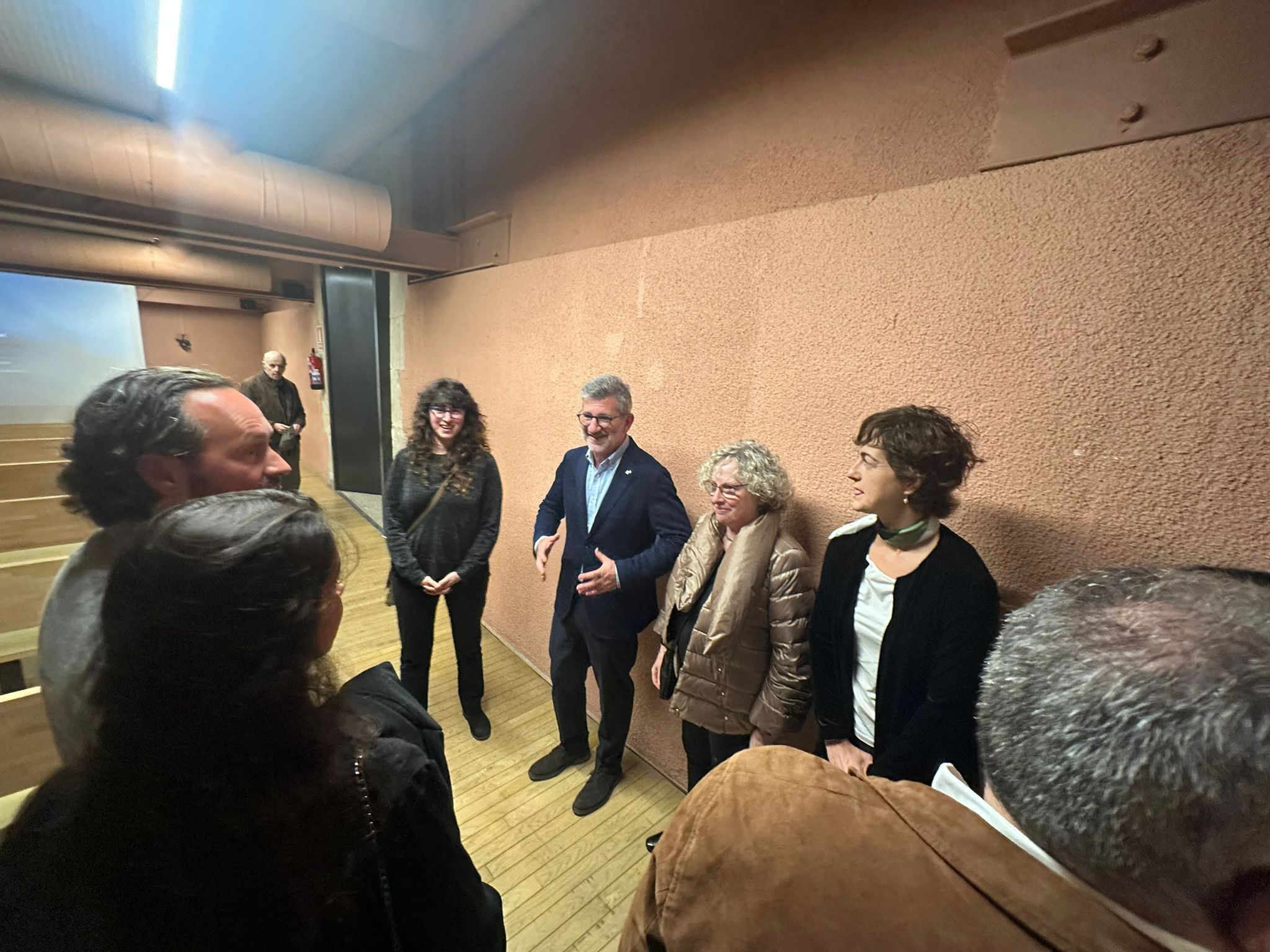 Sant Cugat ret homenatge a l’artista Pep Blanes al Claustre del Monestir. FOTO: Lluna Fabregat