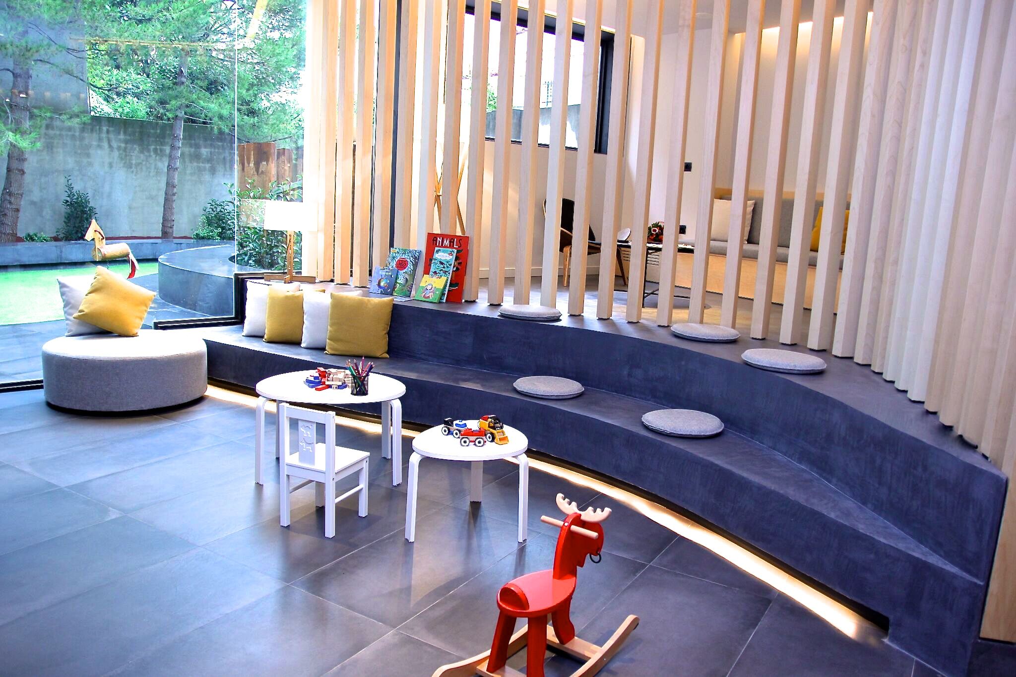 Interior d'Ortodòncia Sant Cugat FOTO: Cedida