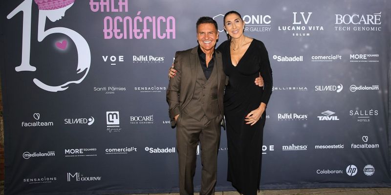 Paz Padilla i el doctor Ivan Mañero FOTO: Antonio Romero