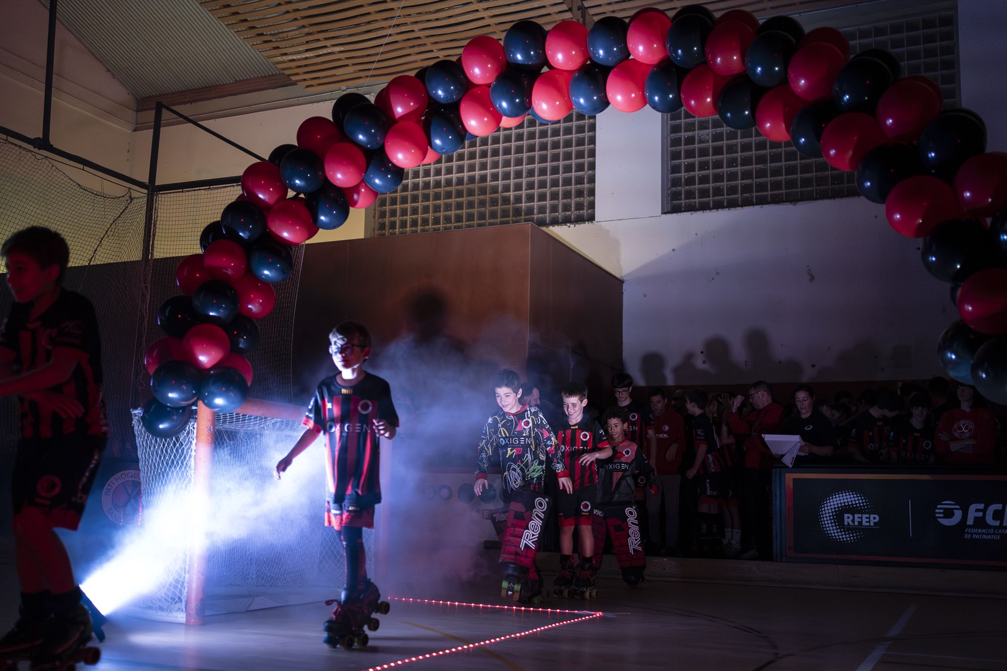 Presentació d'equips de l'Oxigen Patí Hoquei Club Sant Cugat 2025/2026. FOTO: Mireia Comas (TOT Sant Cugat)