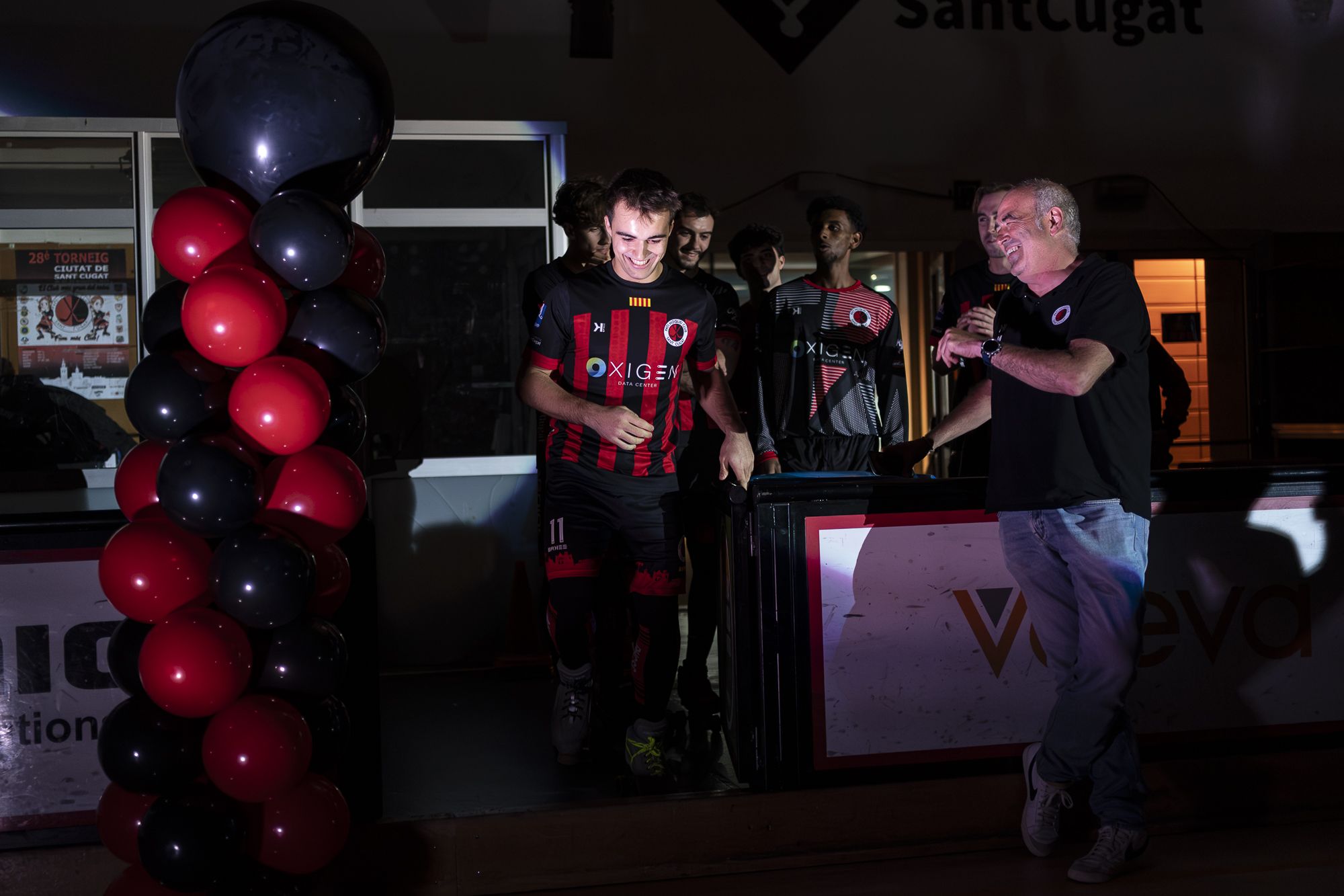 Presentació d'equips de l'Oxigen Patí Hoquei Club Sant Cugat 2025/2026. FOTO: Mireia Comas (TOT Sant Cugat)