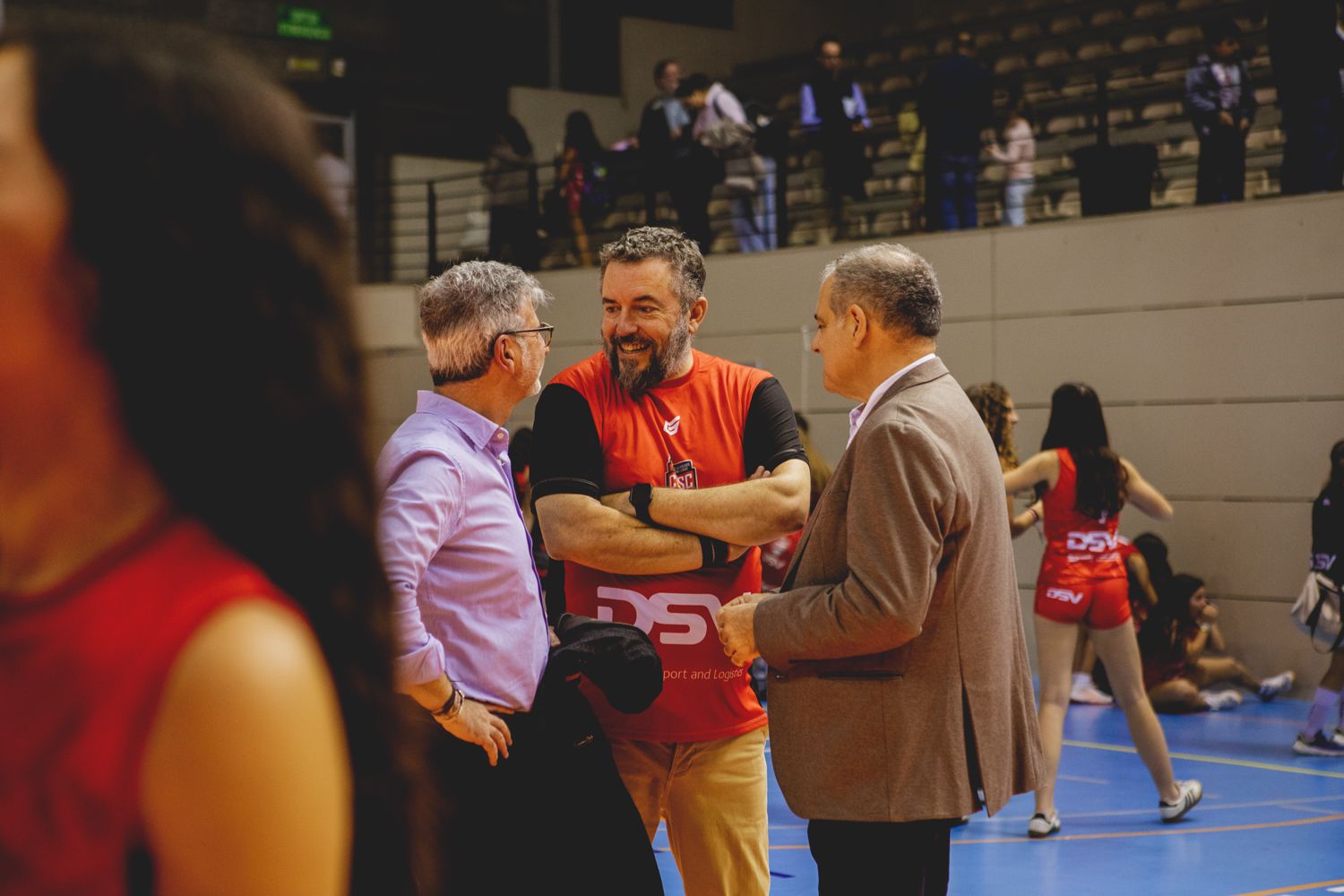 Presentació d'equips del Club Voleibol Sant Cugat. FOTO: Joana Arribas