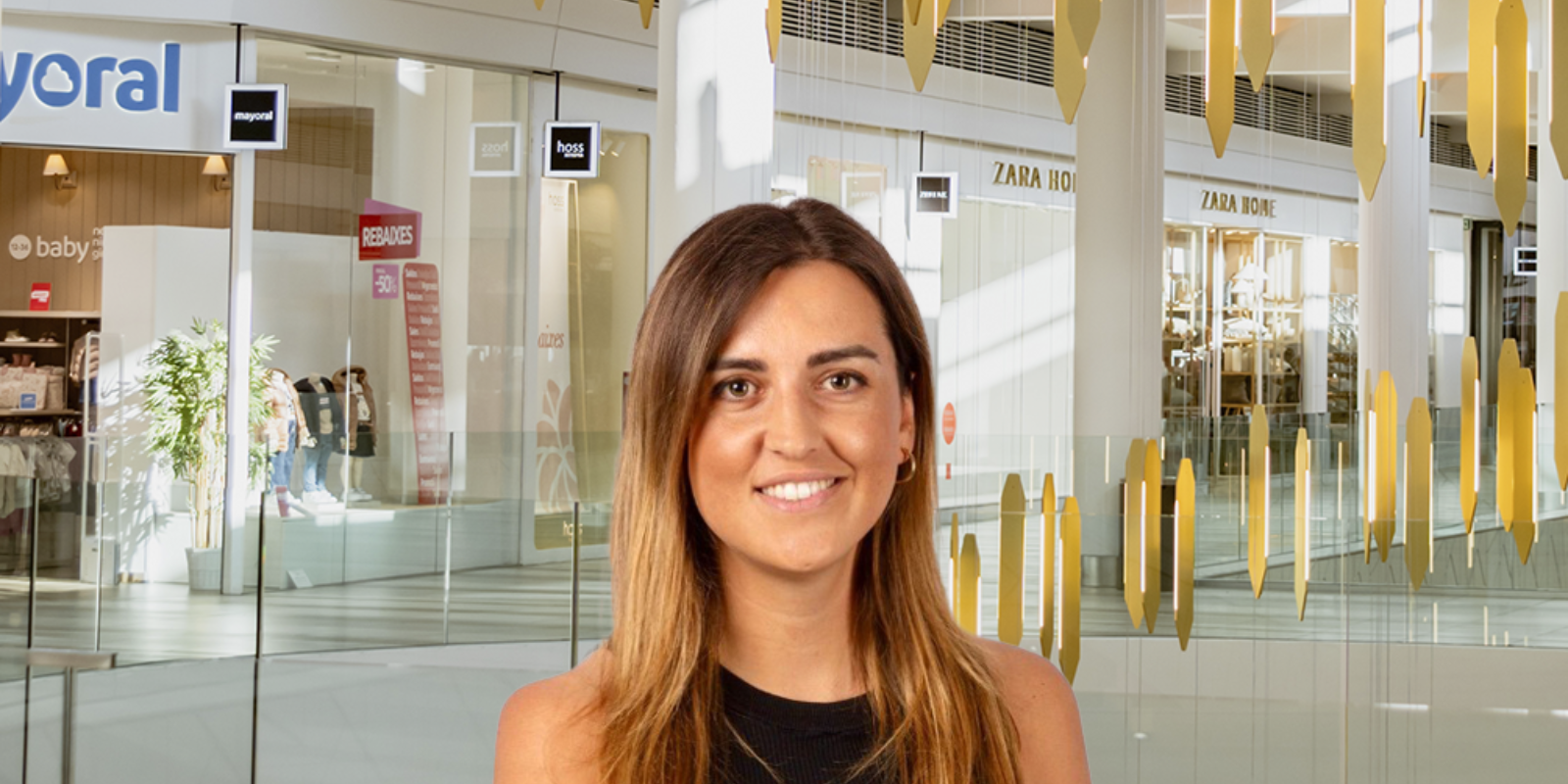 Júlia Massagué, responsable de marketing and Speciality leasing Sant Cugat Shopping Centre. FOTO: Cedida