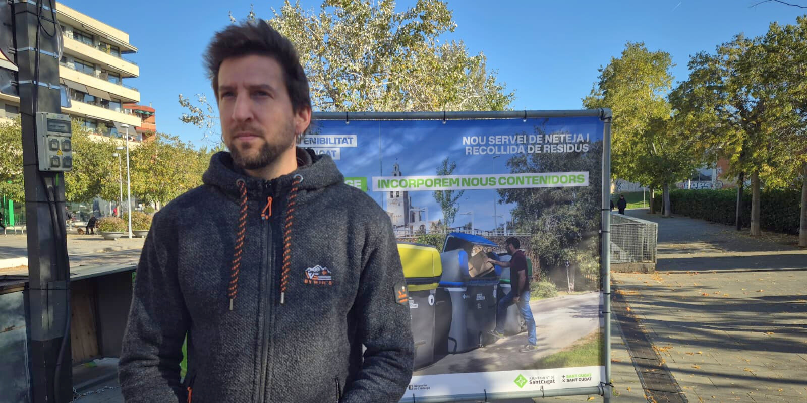 Marco Simarro, potaveu de la CUP FOTO: TOT Sant Cugat