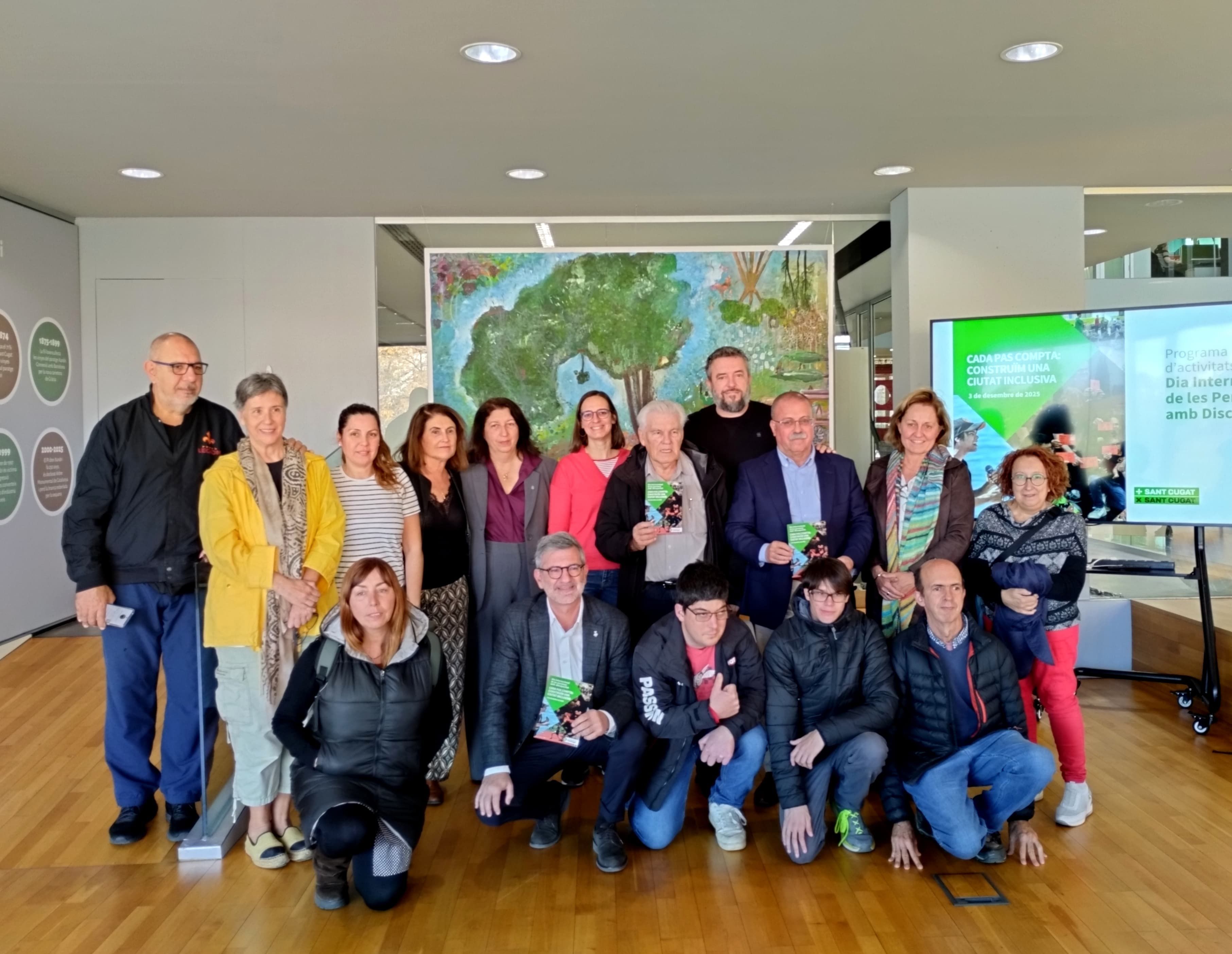Tot a punt per al 3r Torneig de Futbol 7 de Capacitats Diverses. FOTO: Penya Blaugrana Sant Cugat