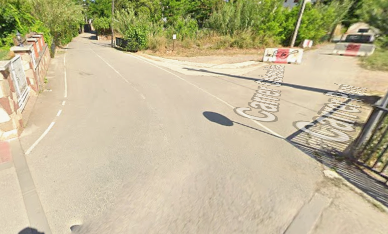 Cruïlla del carrer Pont amb Colombina FOTO: Google Maps