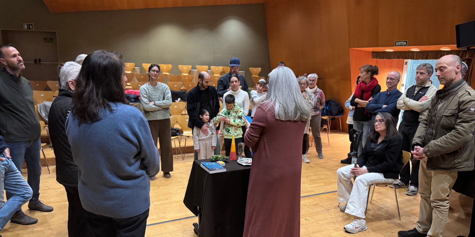 4a edició de la Nit de les Religions. Havdalà. Celebració de la fi del Sàbat amb la litúrgia jueva. FOTO: TOT Sant Cugat