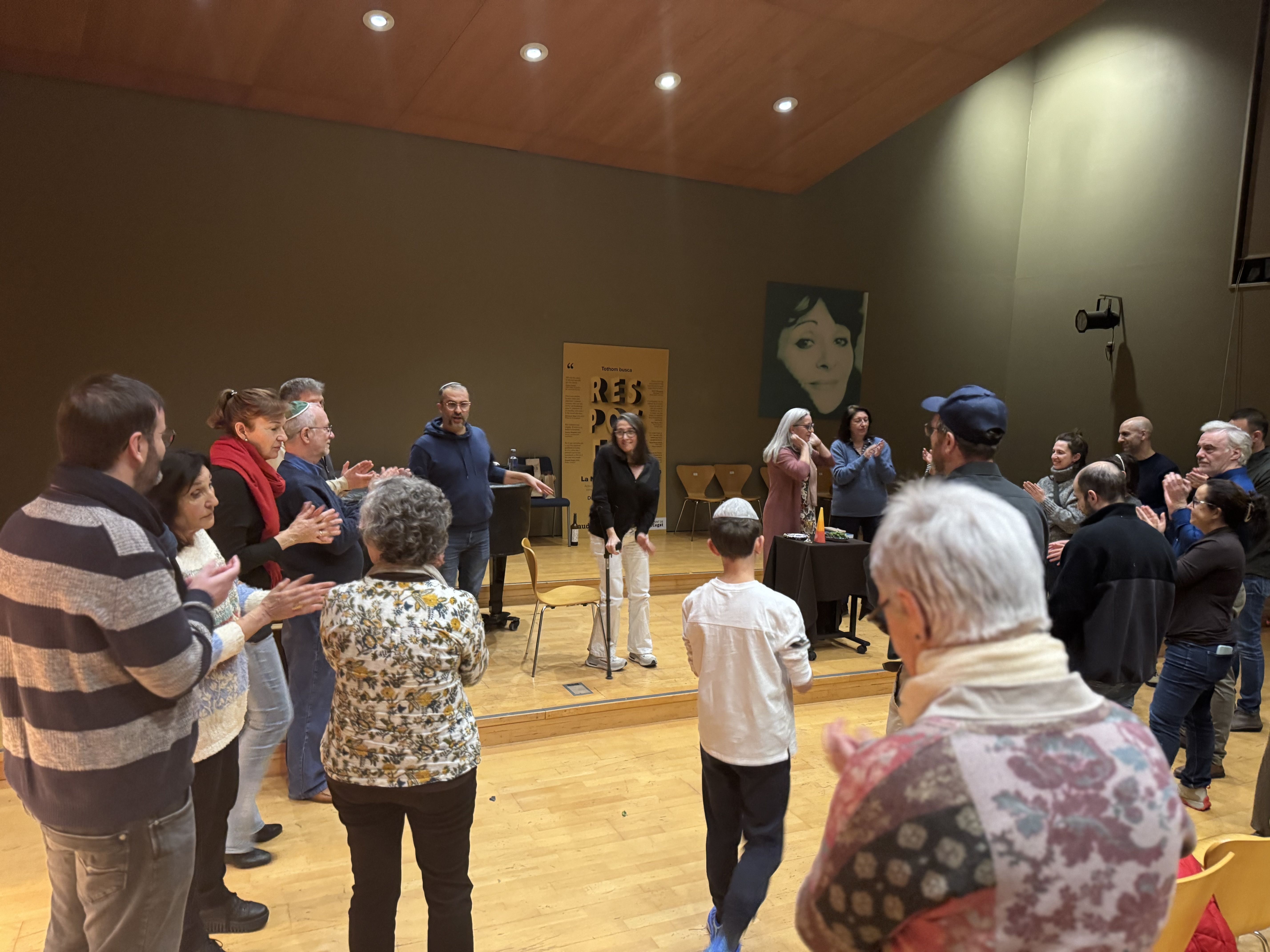 4a edició de la Nit de les Religions. Havdalà. Celebració de la fi del Sabat amb la litírgia jueva. FOTO: TOT Sant Cugat