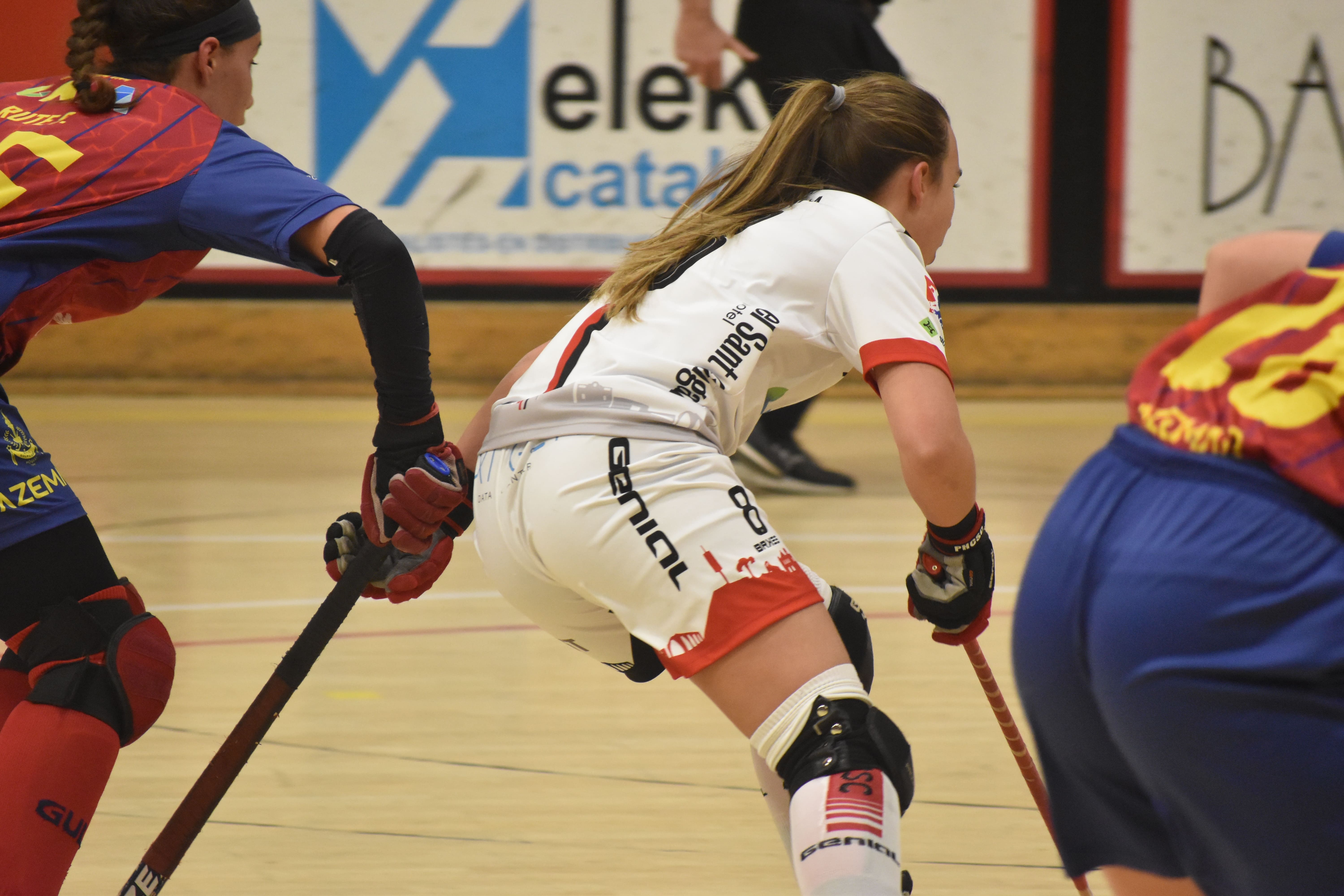 El Patí Hoquei Club fa història amb la primera victòria a la WSE Cup. FOTO: Lluna Fabregat