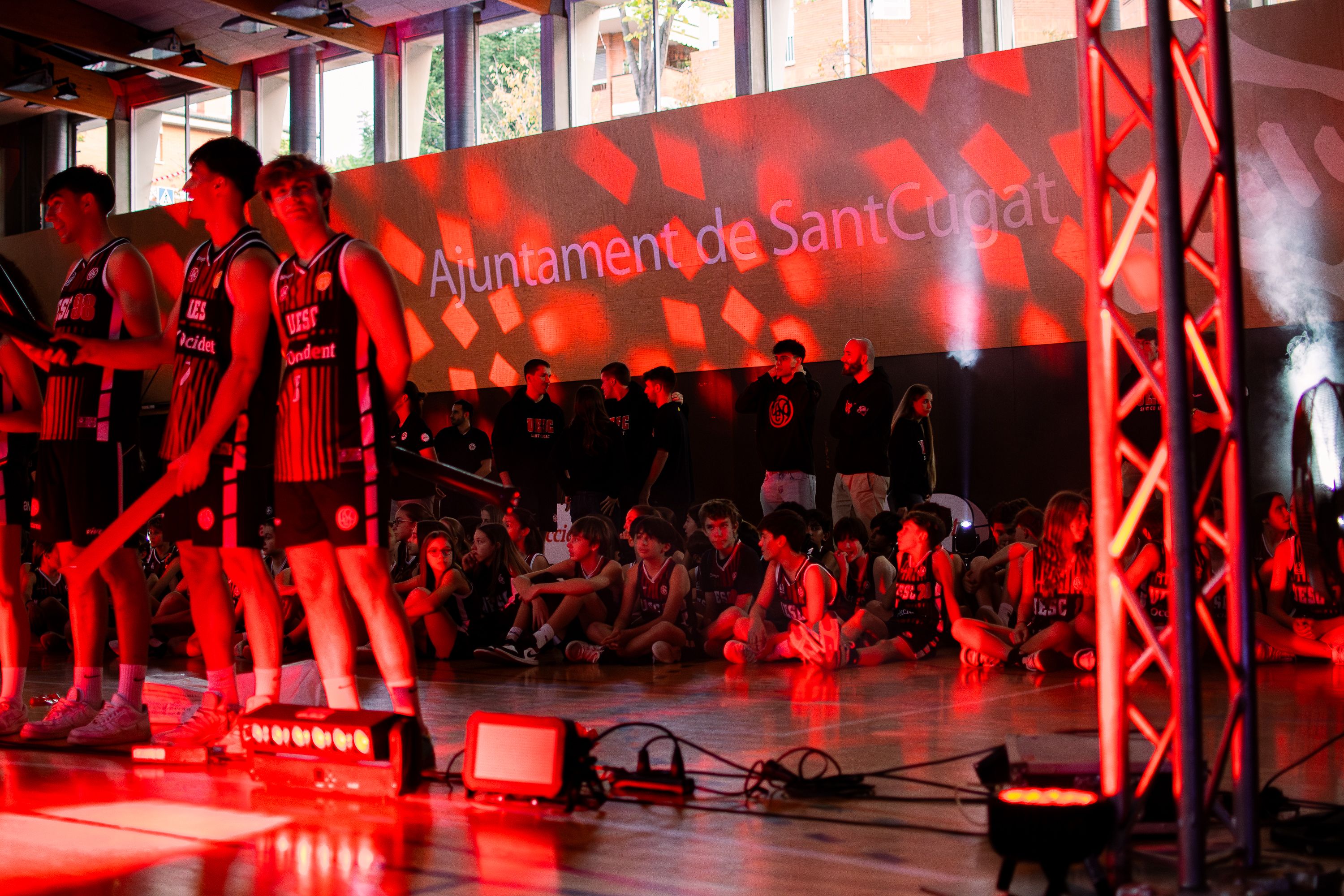 Presentació dels equips de la UESC. FOTO: Pol Rodríguez