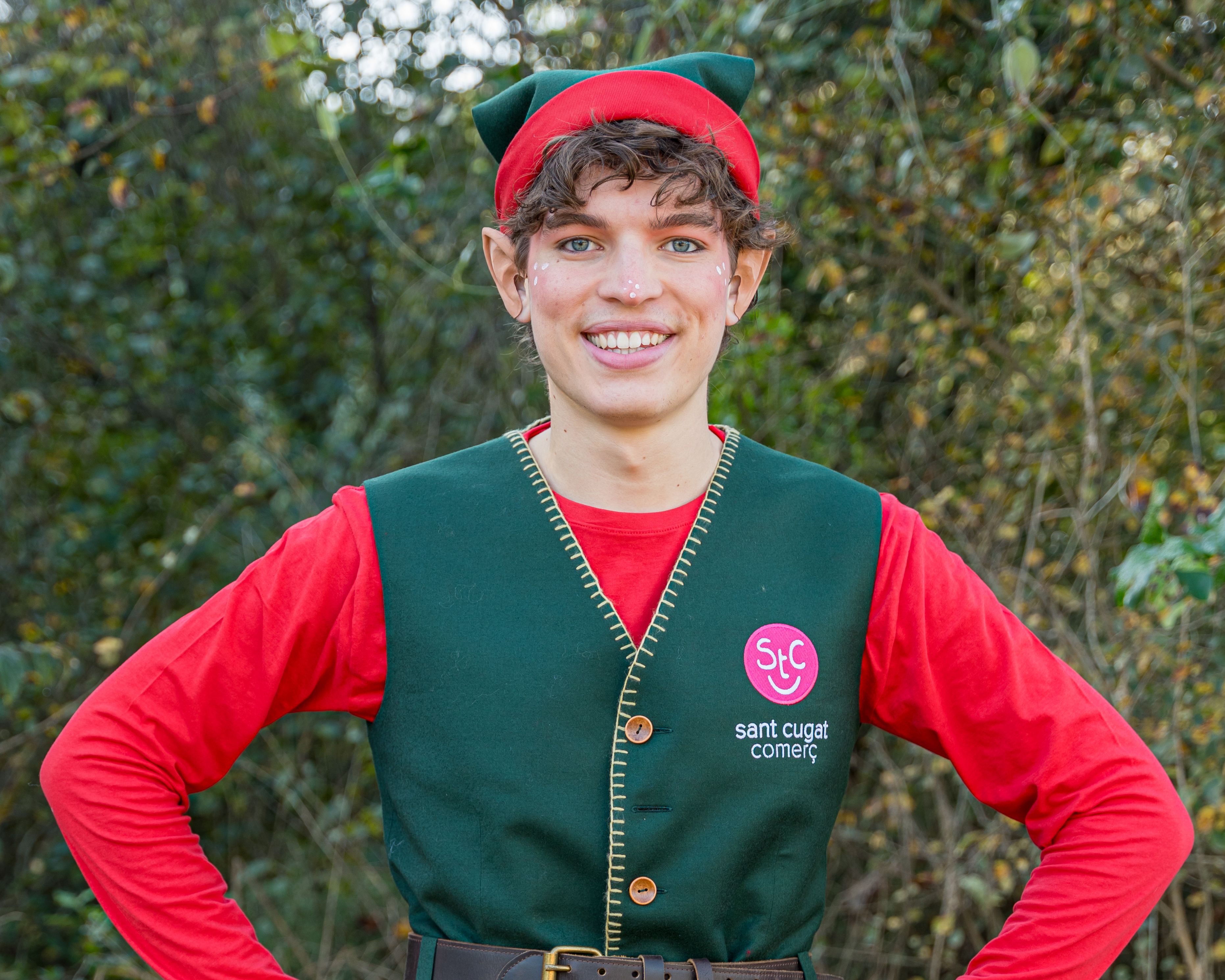 El personatge Cugatet de Sant Cugat Comerç FOTO: Eloi Sin (TOT Sant Cugat)