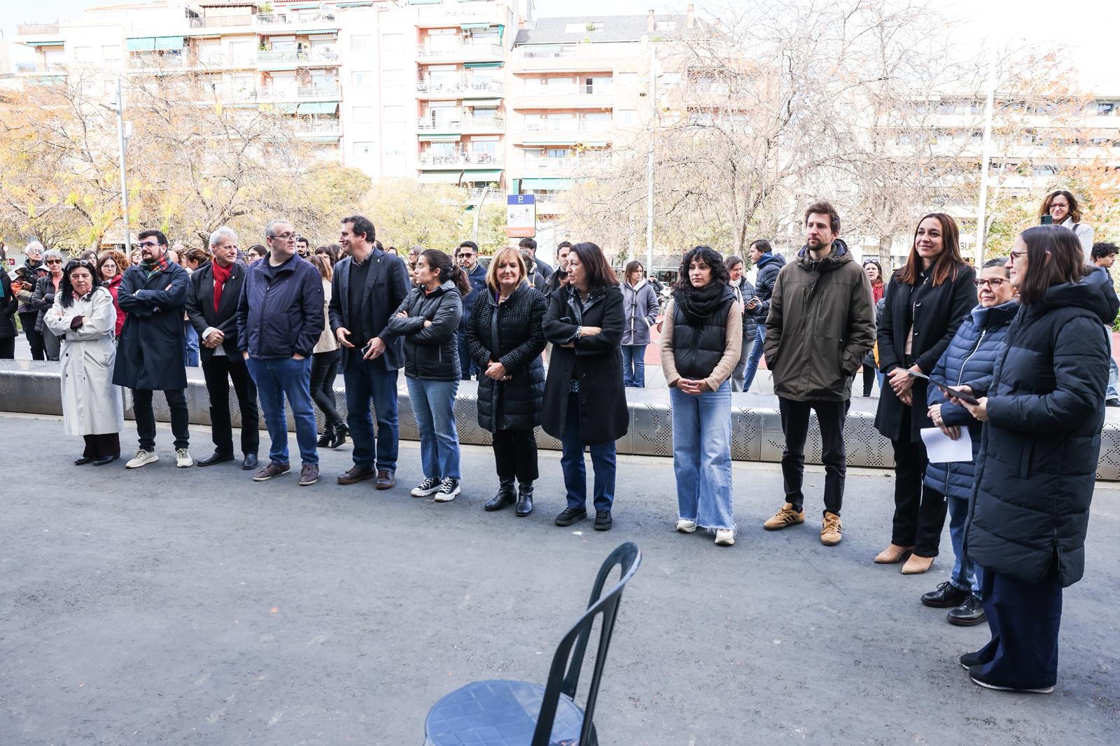 Representants polítics de Sant Cugat FOTO: Ajuntament de Sant Cugat