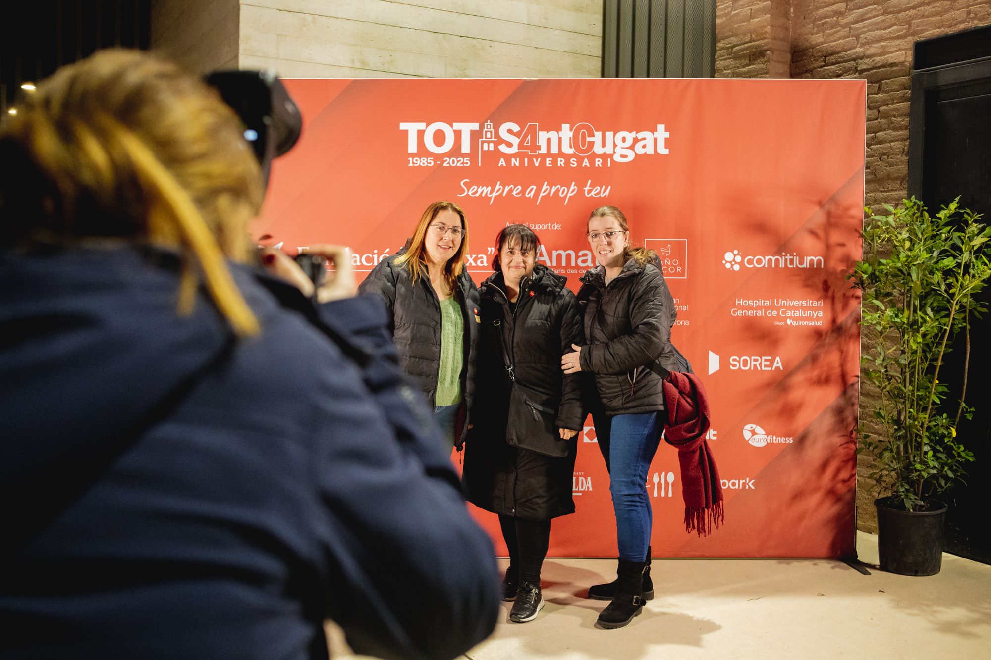 Acte institucional dels 40 anys del TOT Sant Cugat. FOTO: Joana Arribas (TOT Sant Cugat)