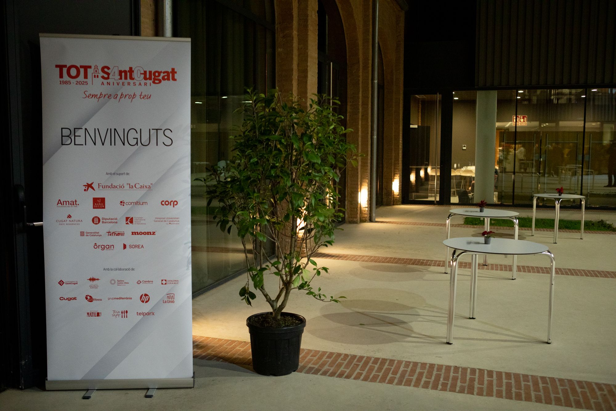 Acte institucional dels 40 anys del TOT Sant Cugat. FOTO: Joana Arribas (TOT Sant Cugat)