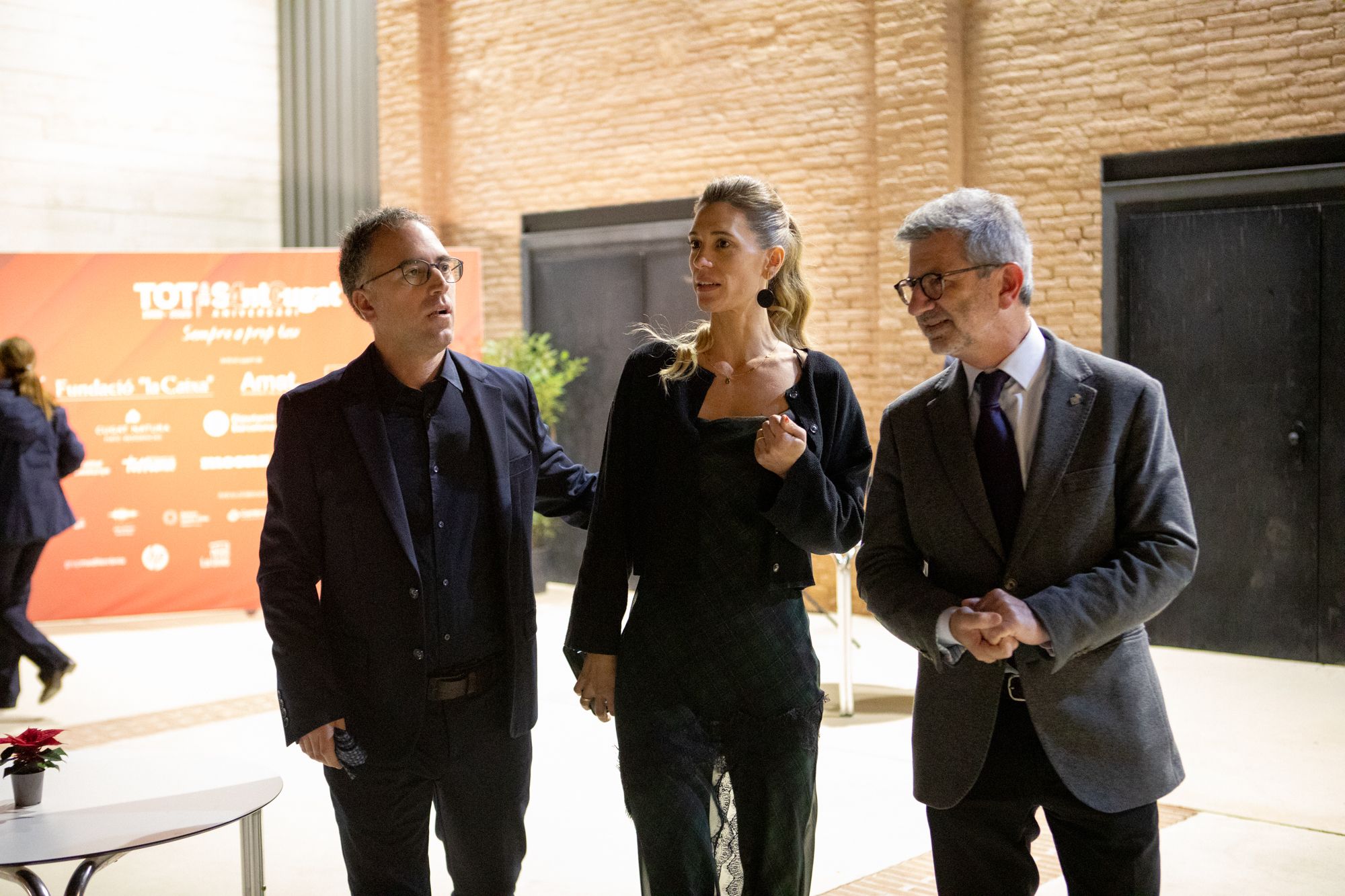 Arribada de l'alcalde, Josep Maria Vallès FOTO: Joana Arribas (TOT Sant Cugat)