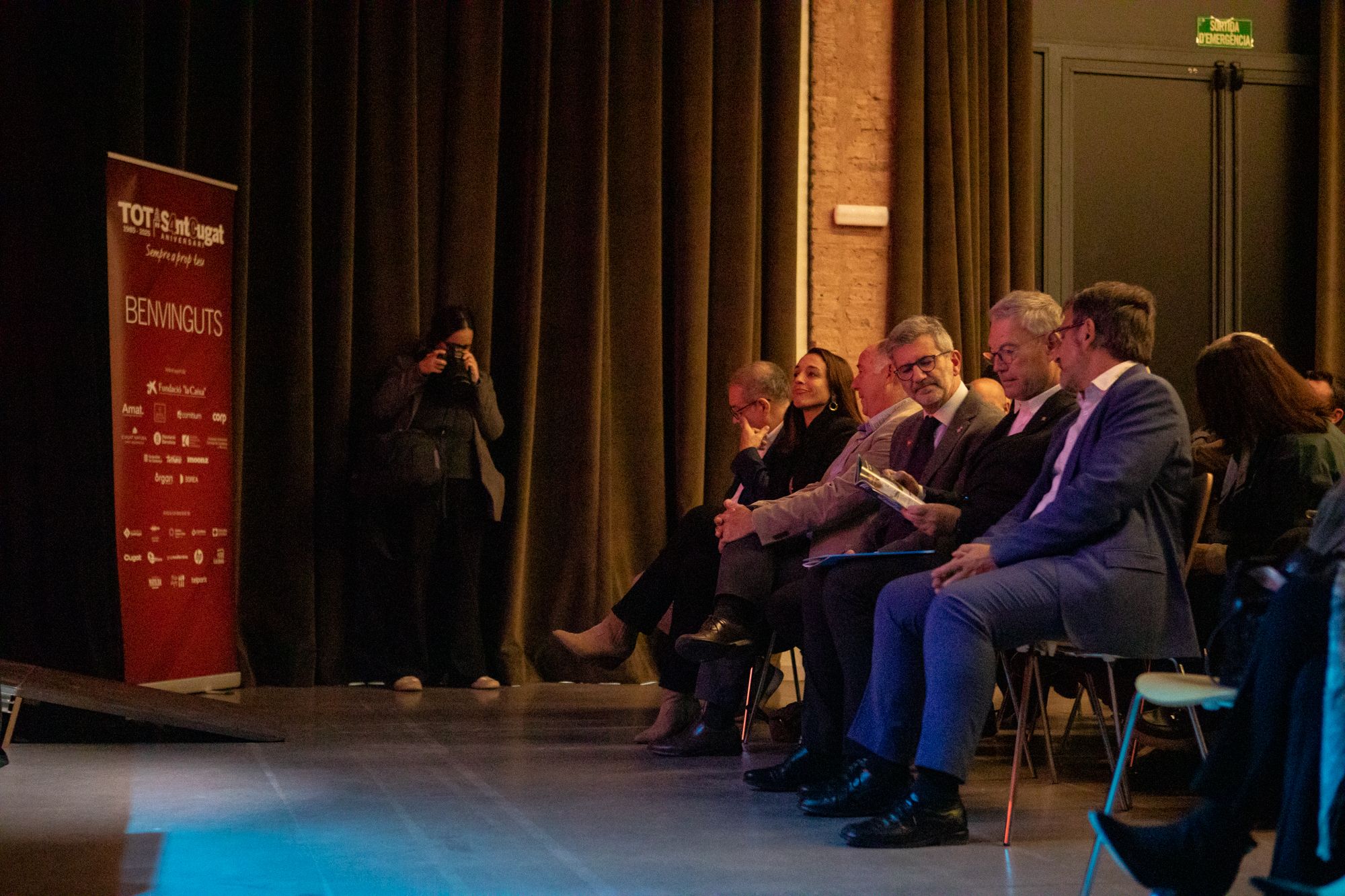 Acte institucional dels 40 anys del TOT Sant Cugat. FOTO: Joana Arribas (TOT Sant Cugat)