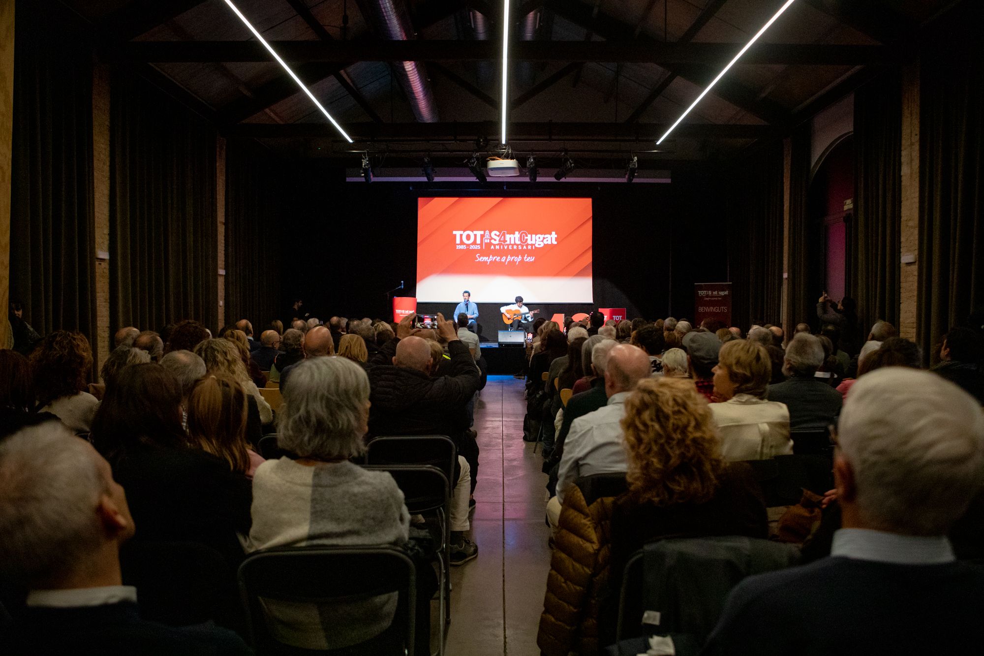 Acte institucional dels 40 anys del TOT Sant Cugat. FOTO: Joana Arribas (TOT Sant Cugat)