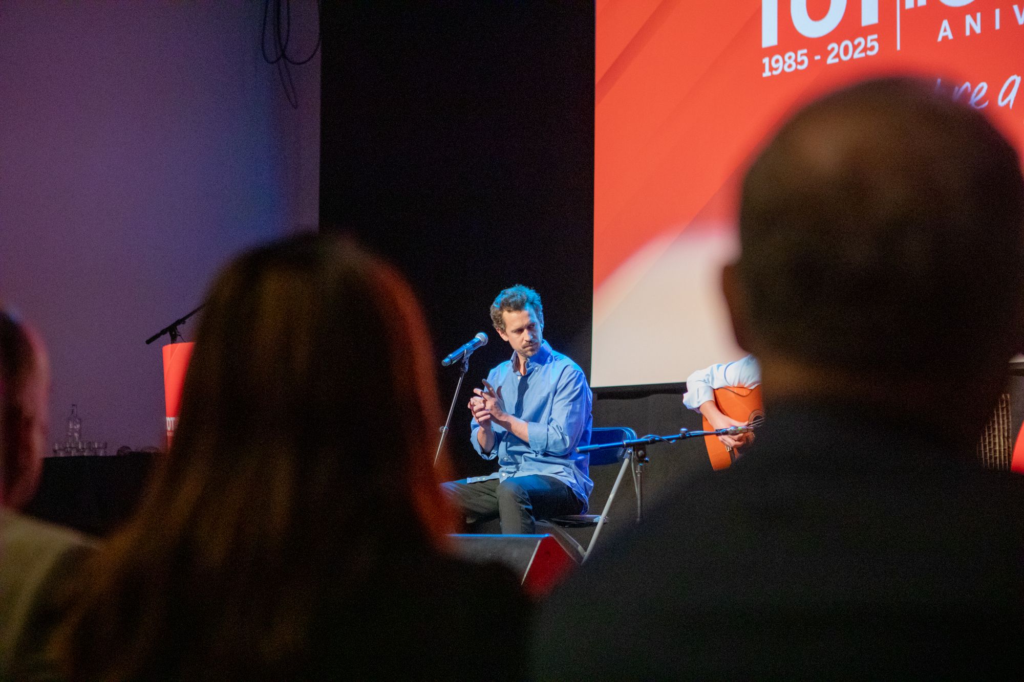 Actuació de Pere Martínez i Pau Doménech. FOTO: Joana Arribas (TOT Sant Cugat)