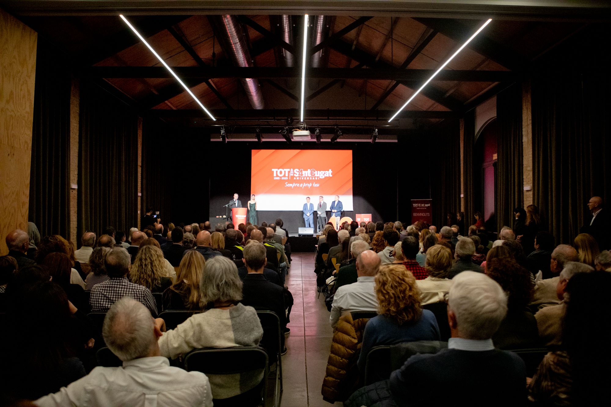 Acte institucional dels 40 anys del TOT Sant Cugat. FOTO: Joana Arribas (TOT Sant Cugat)