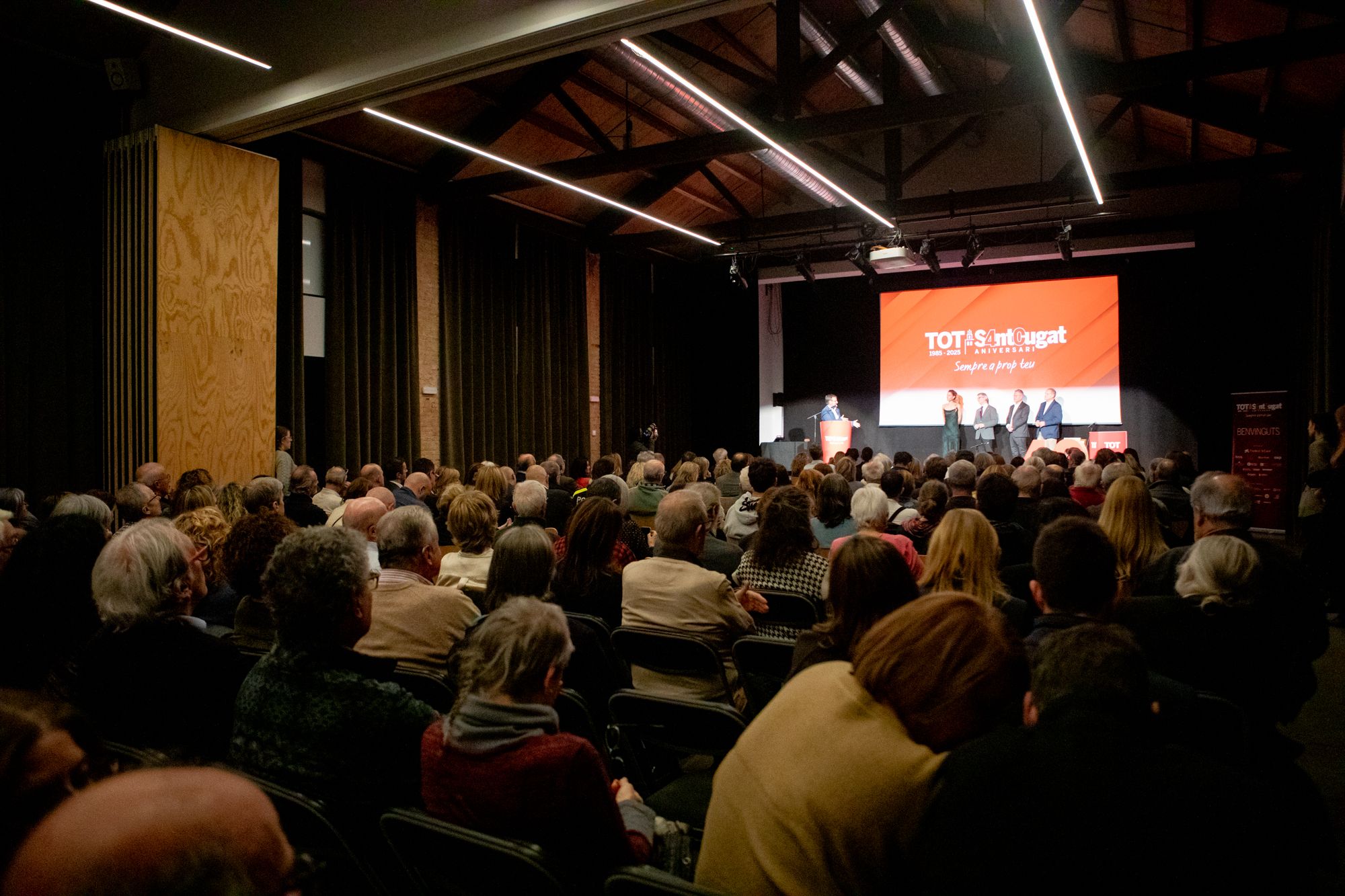 Acte institucional dels 40 anys del TOT Sant Cugat. FOTO: Joana Arribas (TOT Sant Cugat)