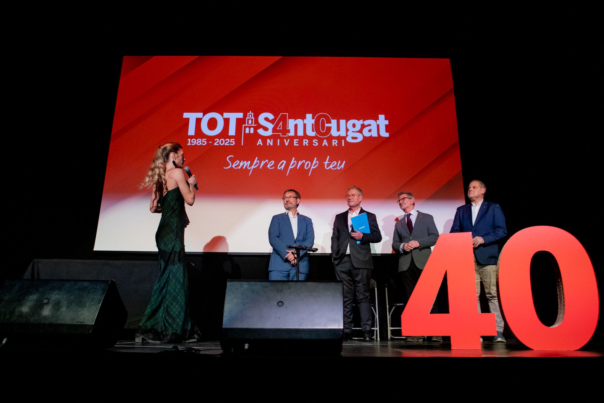 Laura Grau, Francesc Vila Xavier Ramon Grau, Josep Maria Vallès i Juanjo CortésFOTO: Joana Arribas (TOT Sant Cugat)