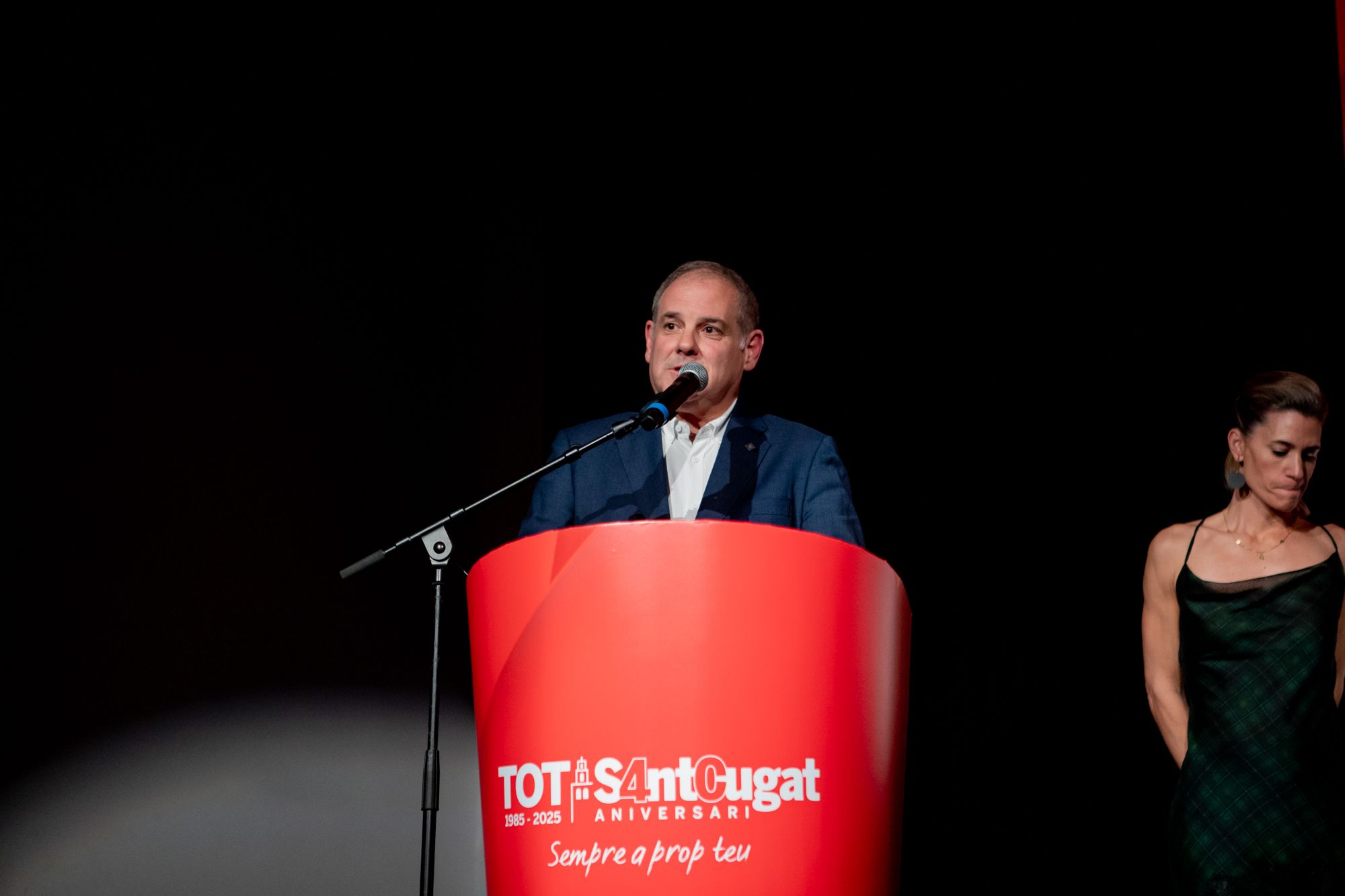 El president de l'EMD de Valldoreix, Juanjo Cortés. FOTO: Joana Arribas (TOT Sant Cugat)