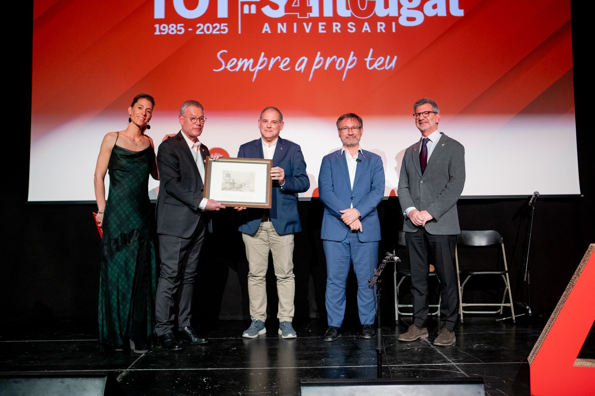 Acte institucional dels 40 anys del TOT Sant Cugat. FOTO: Joana Arribas (TOT Sant Cugat)