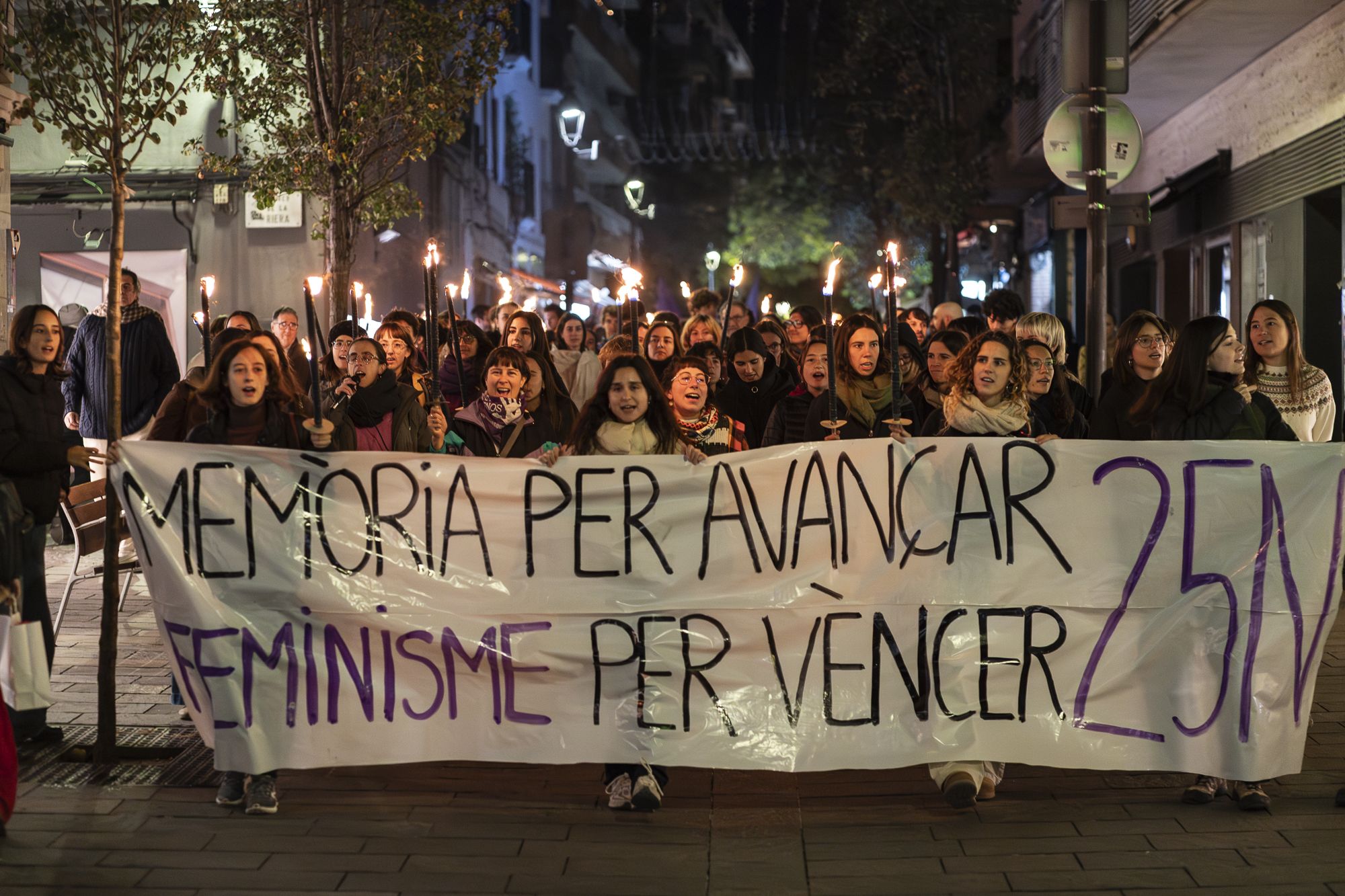 Manifestació del 25-N (2025) FOTO: Mireia Comas (TOT Sant Cugat)
