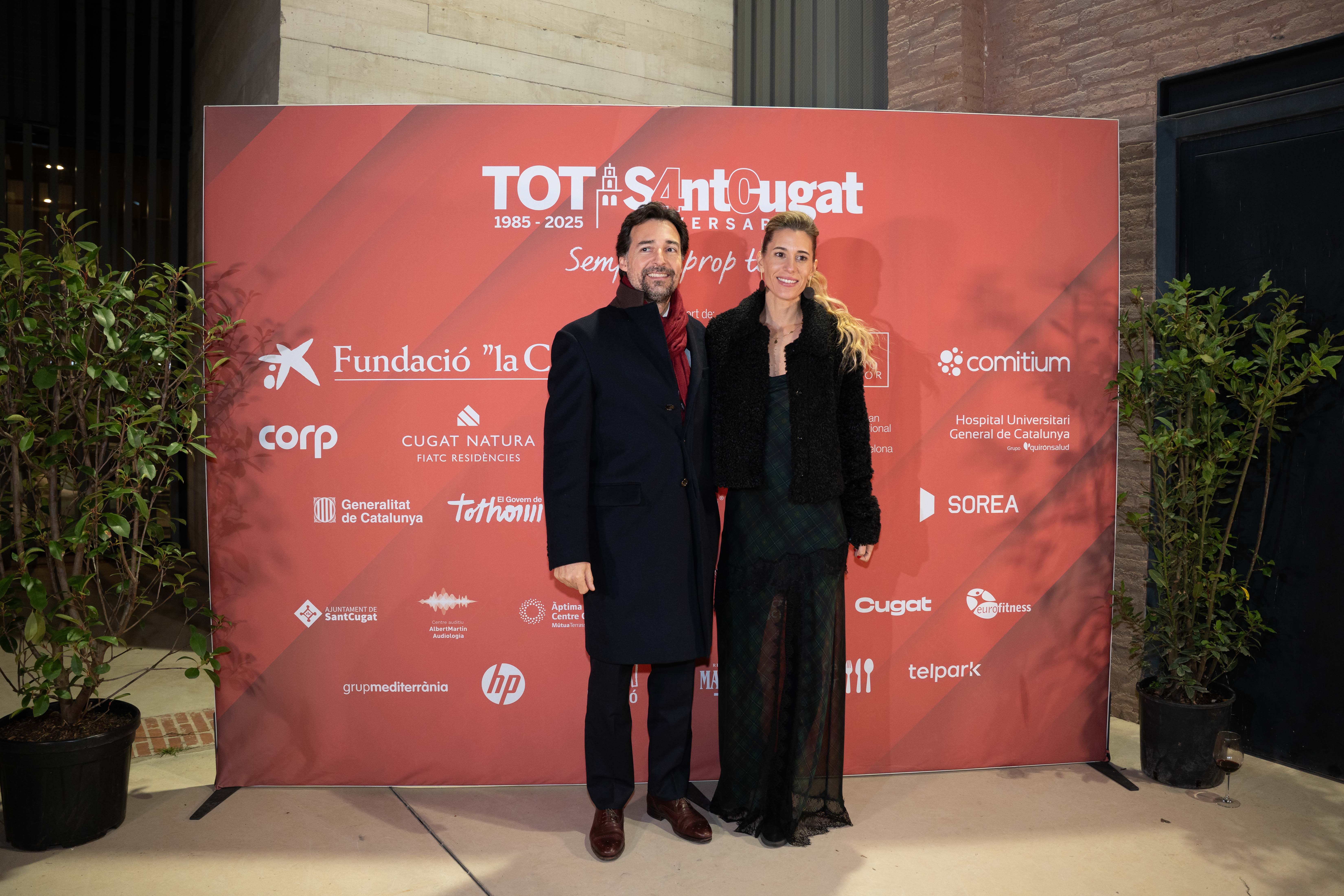 Photocall de l'acte institucional dels 40 anys del TOT Sant Cugat FOTO: Carmen de Olazabal (TOT Sant Cugat)