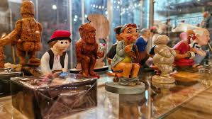 Exposició sobre el caganer