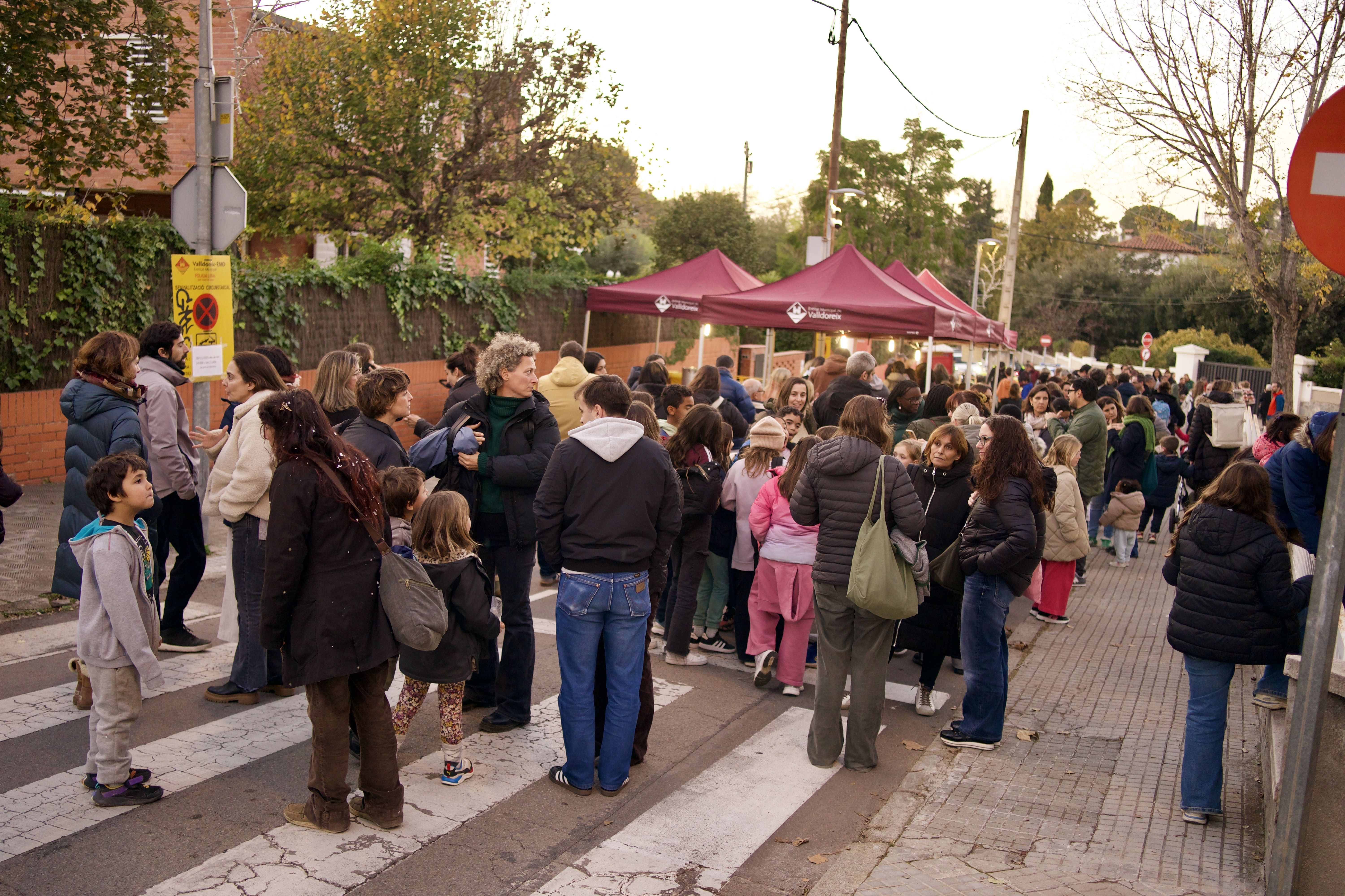 Encesa de llums de Nadal a Valldoreix 2025. FOTO: Mireia Comas (TOT Sant Cugat)