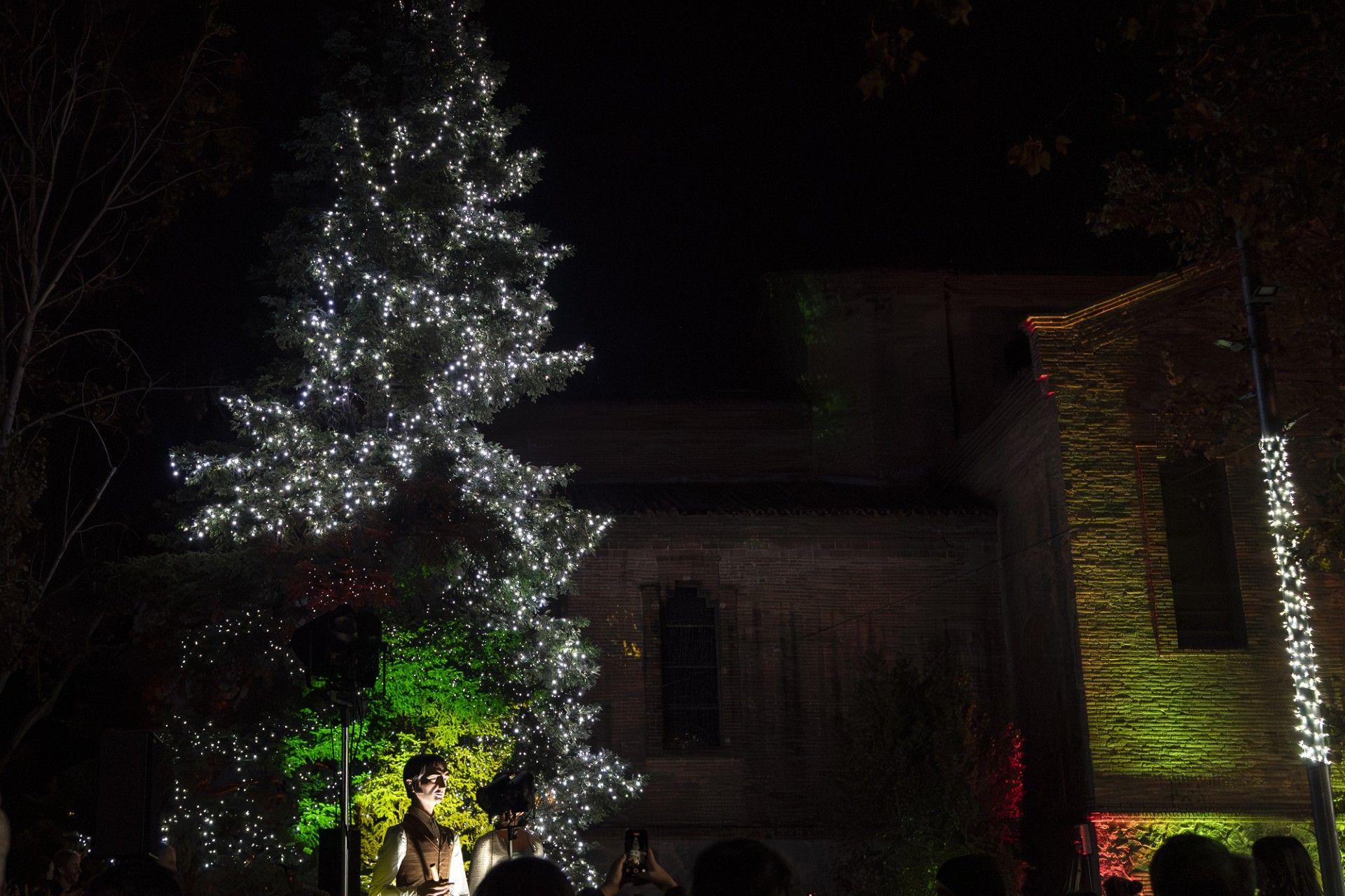Encesa de llums de Nadal a Valldoreix 2025. FOTO: Mireia Comas (TOT Sant Cugat)
