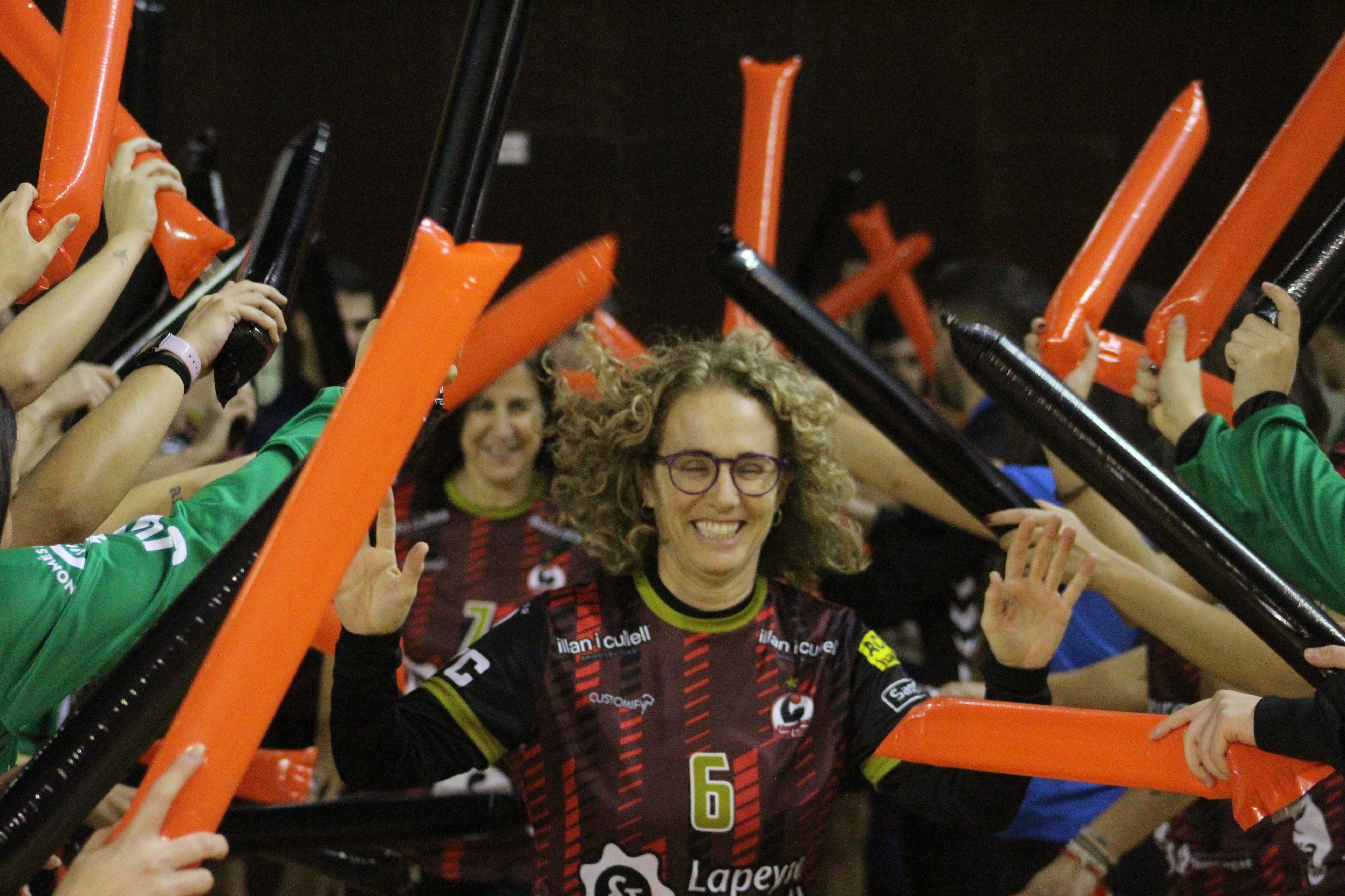 Presentació d'equips del Club Handbol Sant Cugat. FOTO: Handbol Sant Cugat