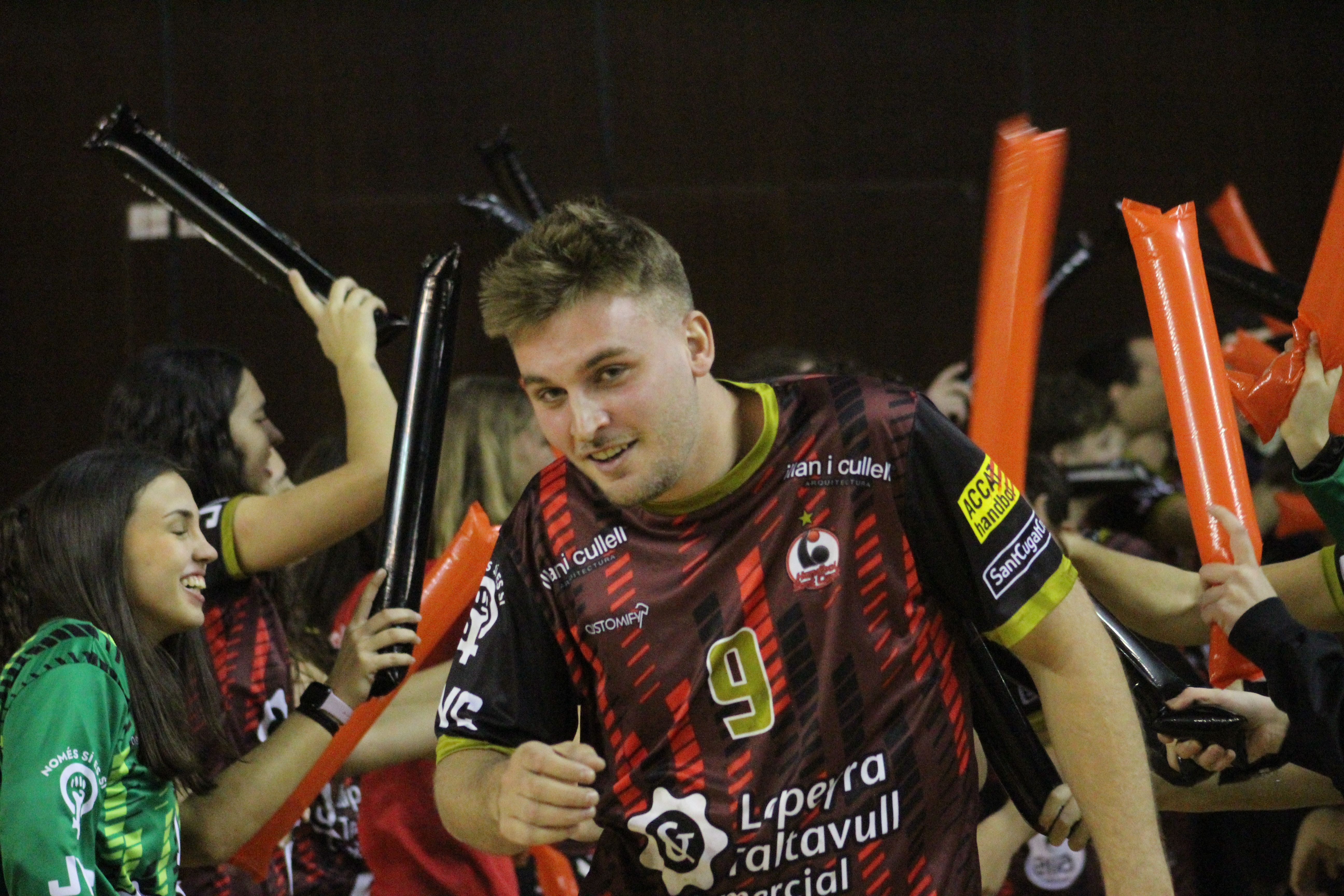 Presentació d'equips del Club Handbol Sant Cugat. FOTO: Handbol Sant Cugat