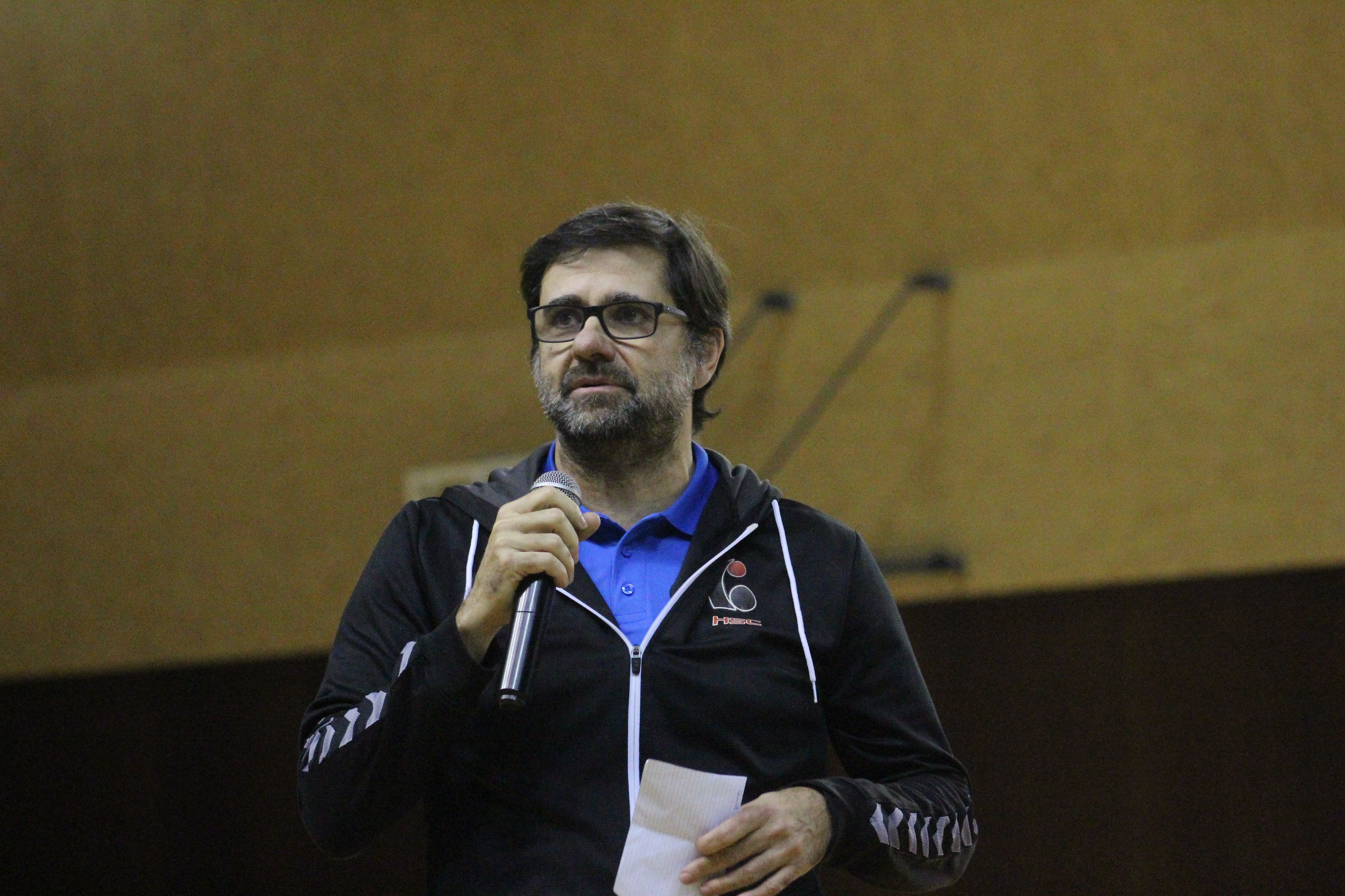 Presentació d'equips del Club Handbol Sant Cugat. FOTO: Handbol Sant Cugat