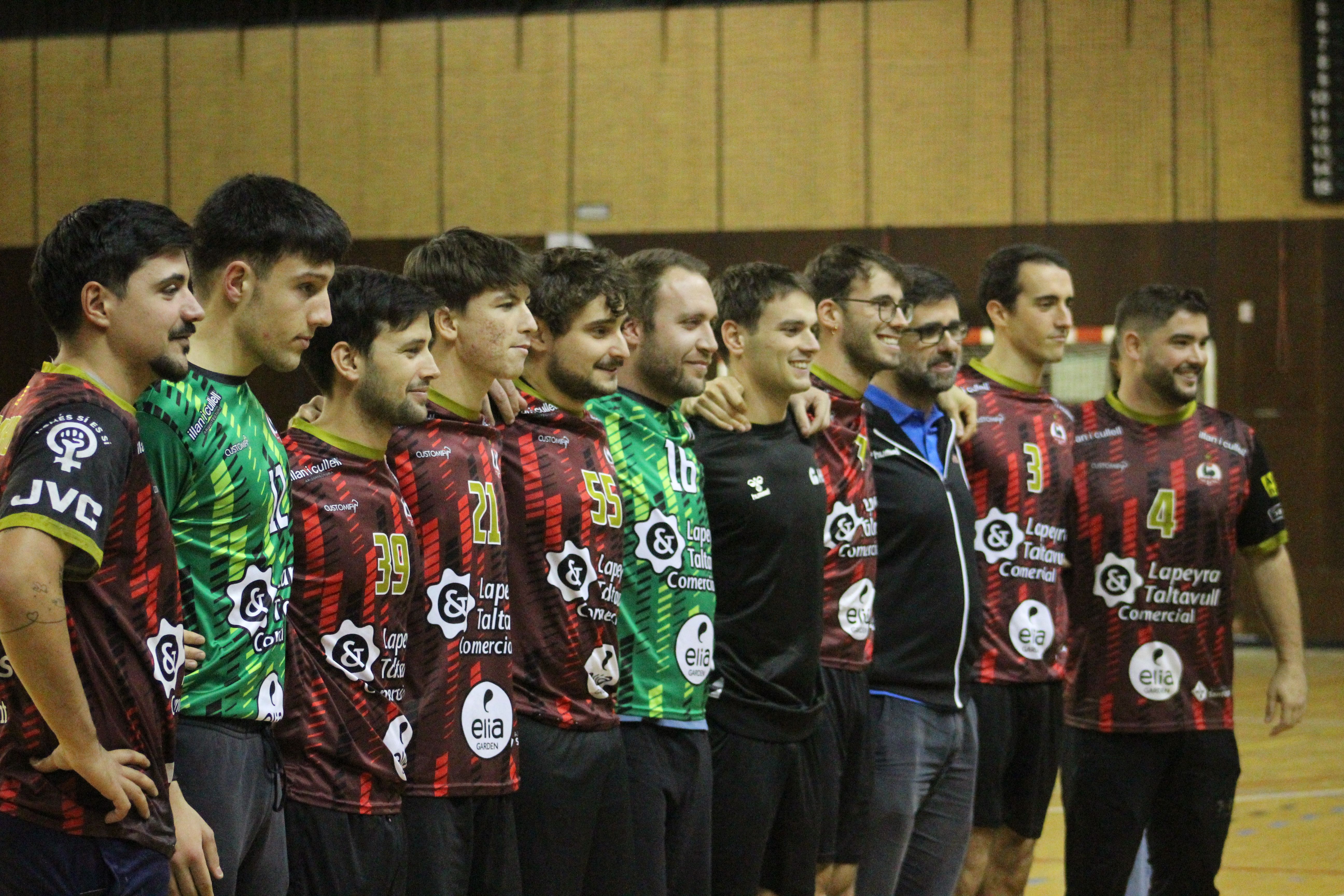 Presentació d'equips del Club Handbol Sant Cugat. FOTO: Handbol Sant Cugat