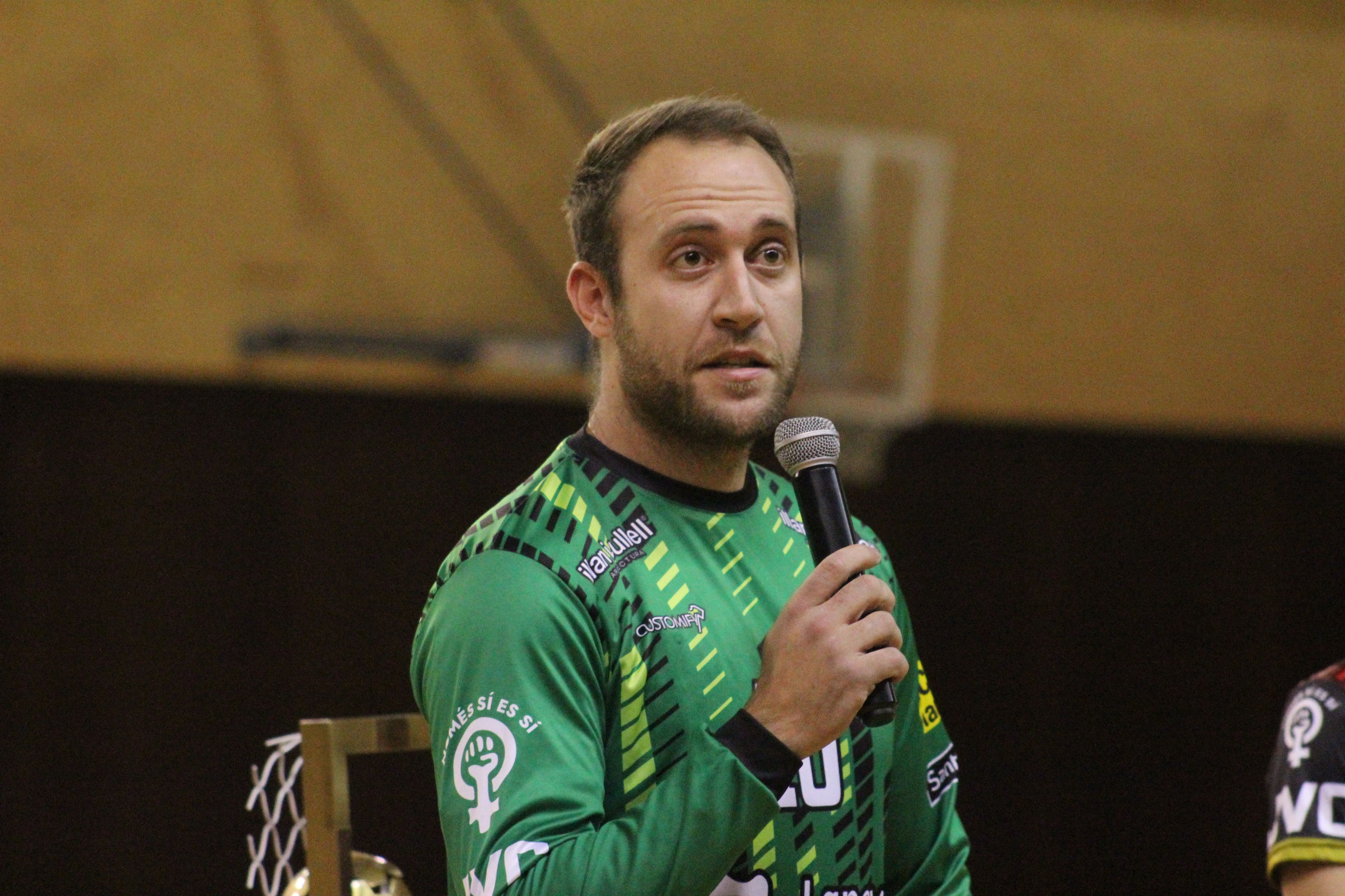 Presentació d'equips del Club Handbol Sant Cugat. FOTO: Handbol Sant Cugat