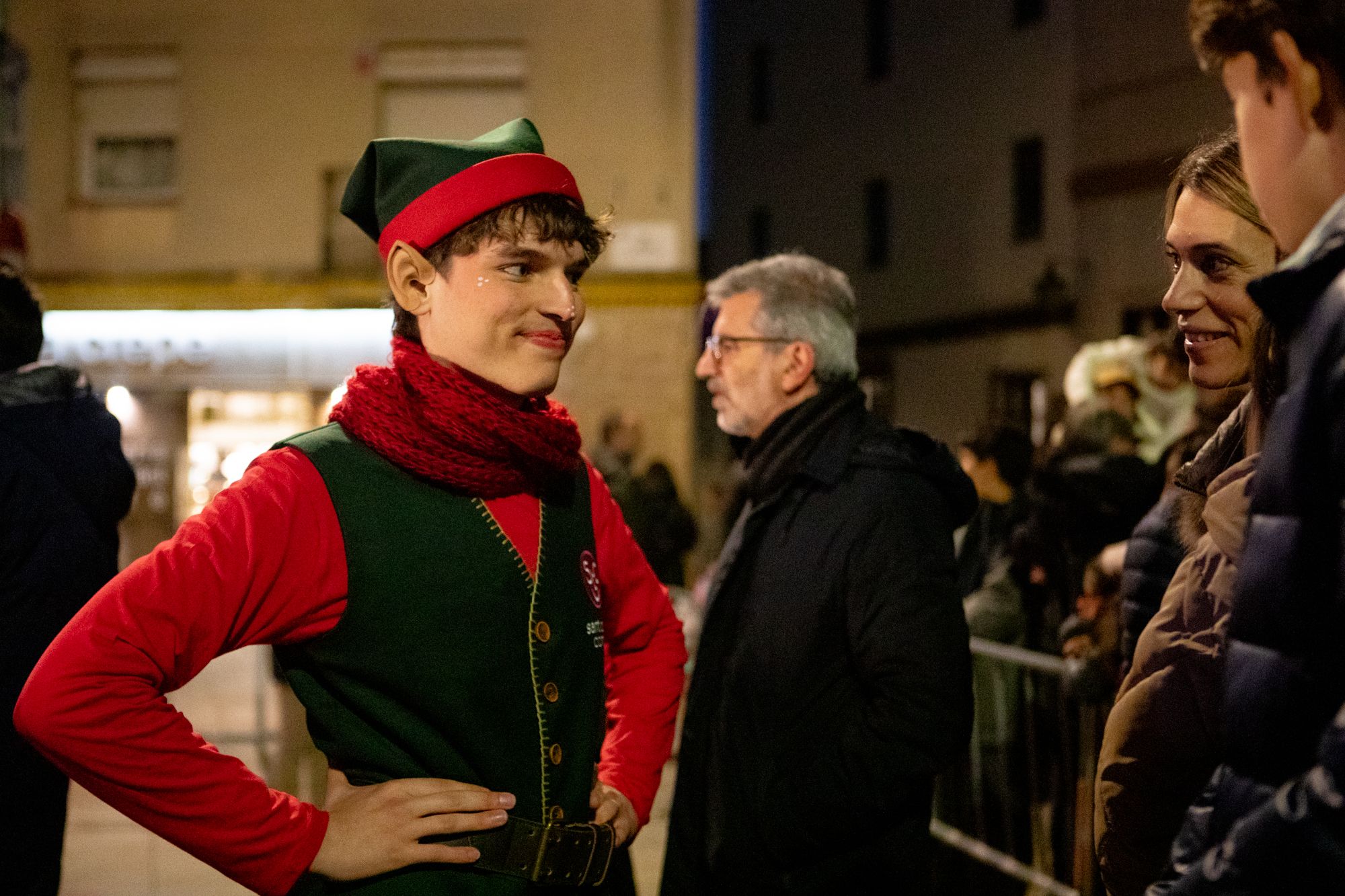 El Cugatet, el follet de Nadal de Sant Cugat Comerç, en l'Encesa de llums de Nadal FOTO: Joana Arribas (TOT Sant Cugat)