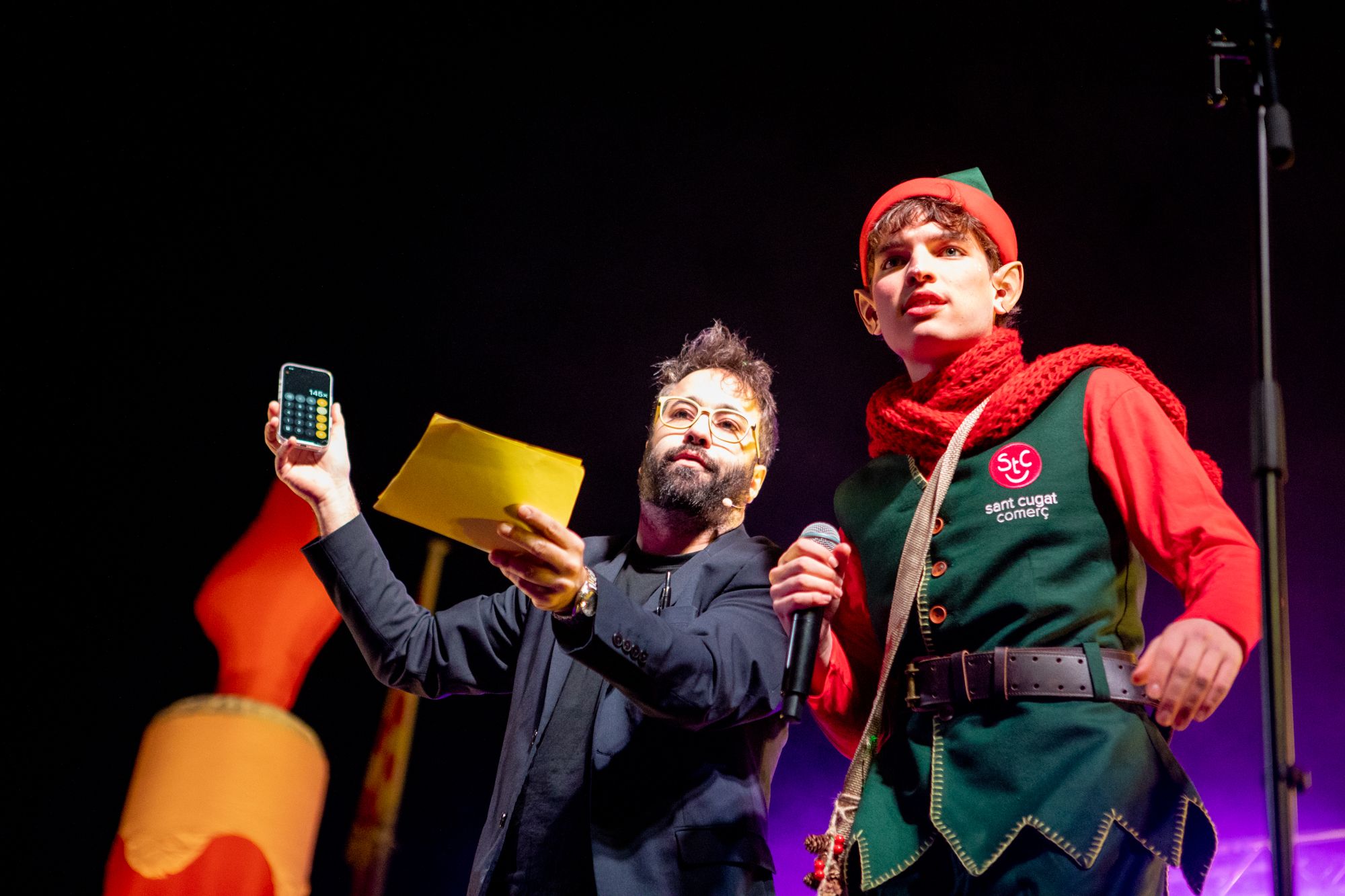 Encesa de llums de Nadal FOTO: Joana Arribas (TOT Sant Cugat)