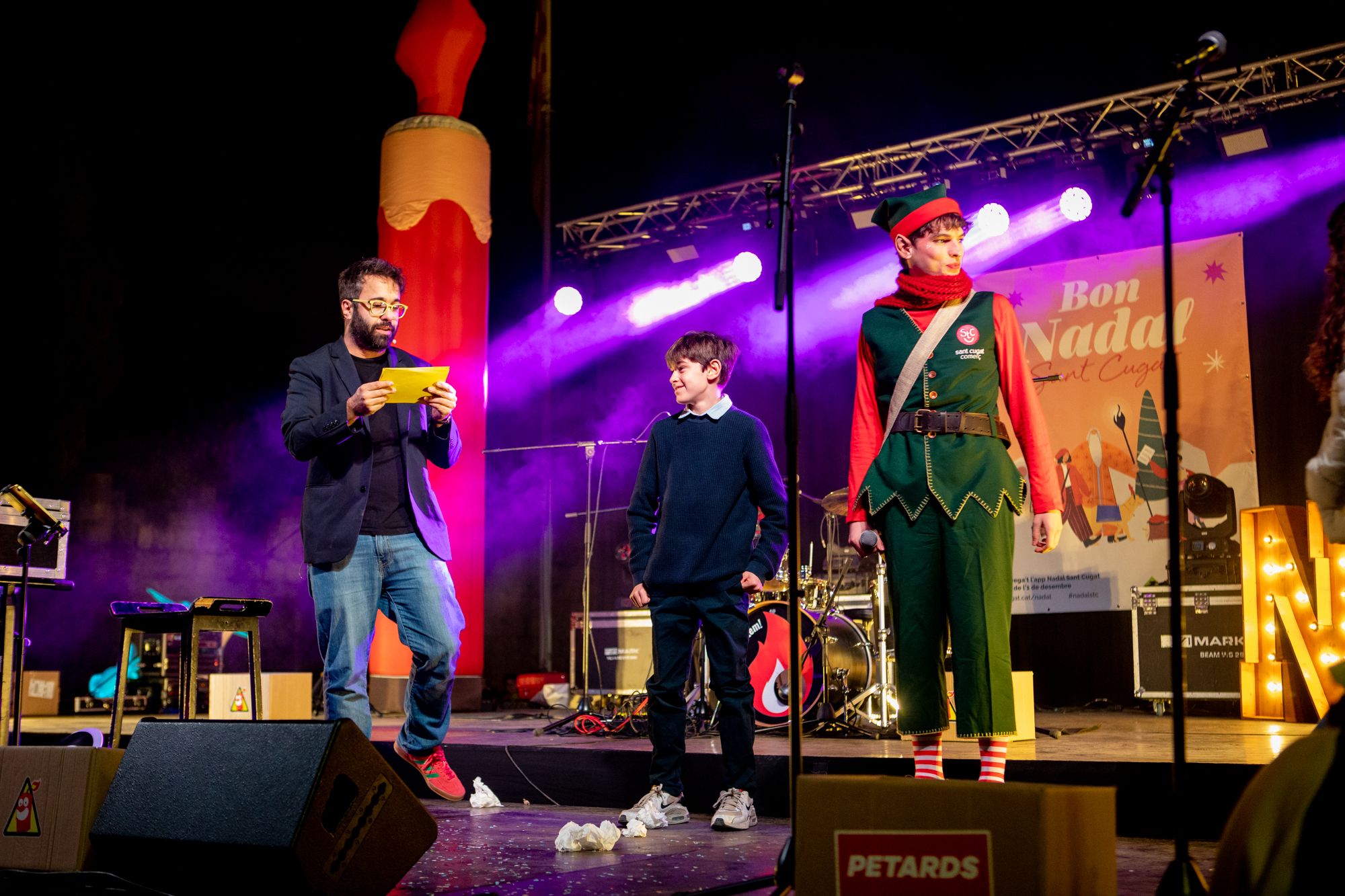 Encesa de llums de Nadal FOTO: Joana Arribas (TOT Sant Cugat)